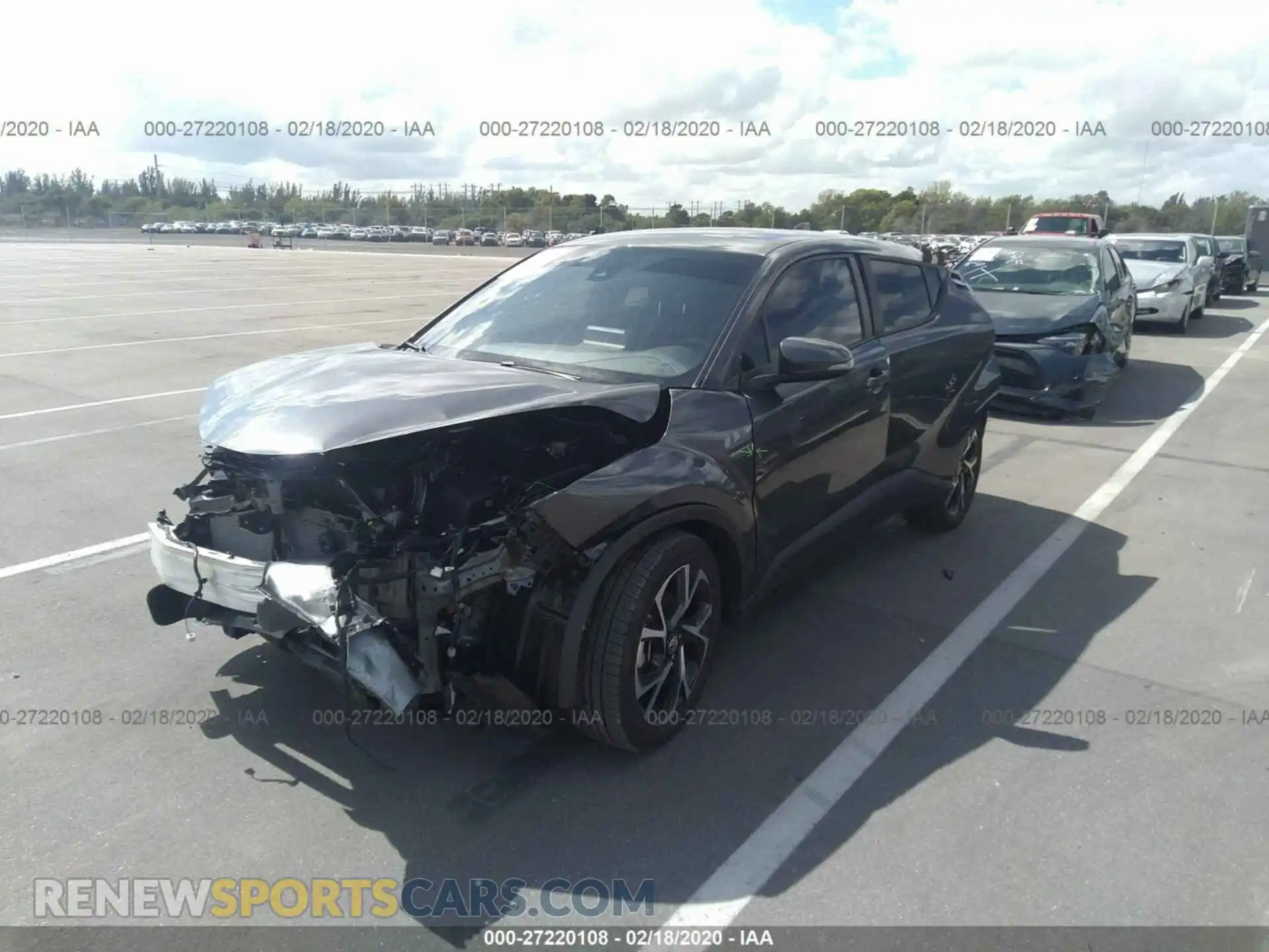 2 Photograph of a damaged car NMTKHMBX0KR098710 TOYOTA C-HR 2019