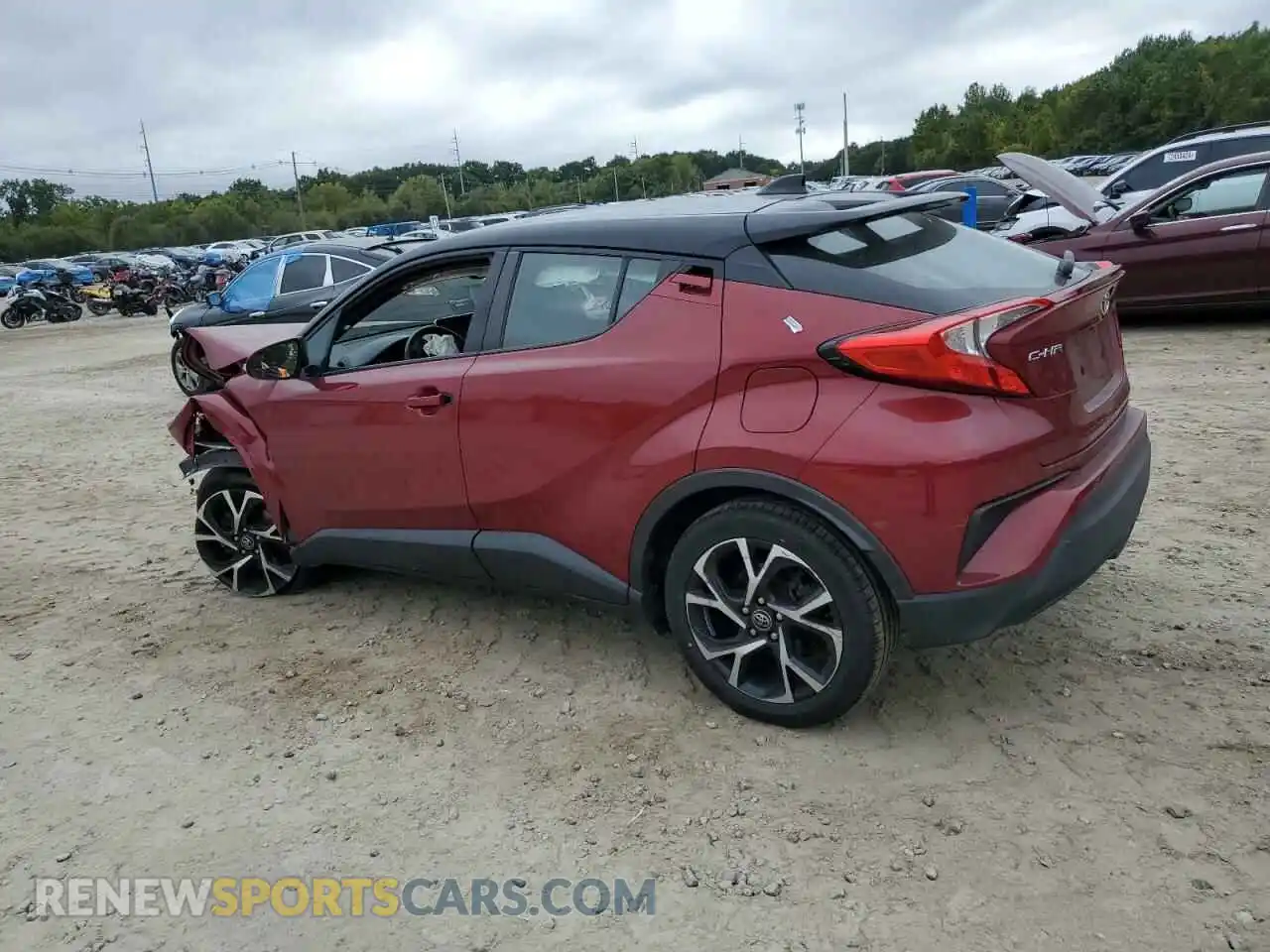 2 Photograph of a damaged car NMTKHMBX1KR090728 TOYOTA C-HR 2019