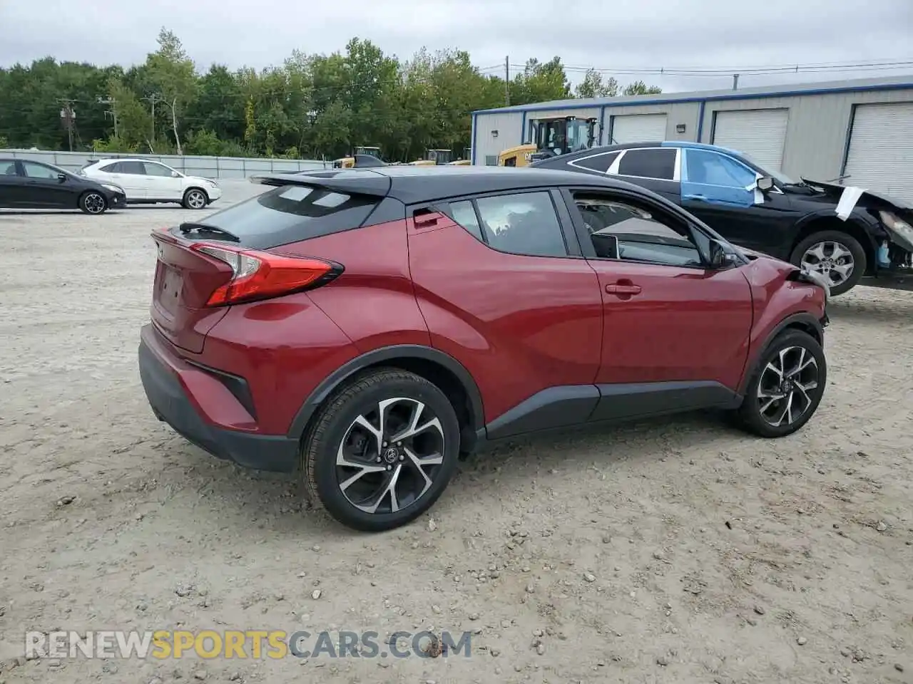 3 Photograph of a damaged car NMTKHMBX1KR090728 TOYOTA C-HR 2019