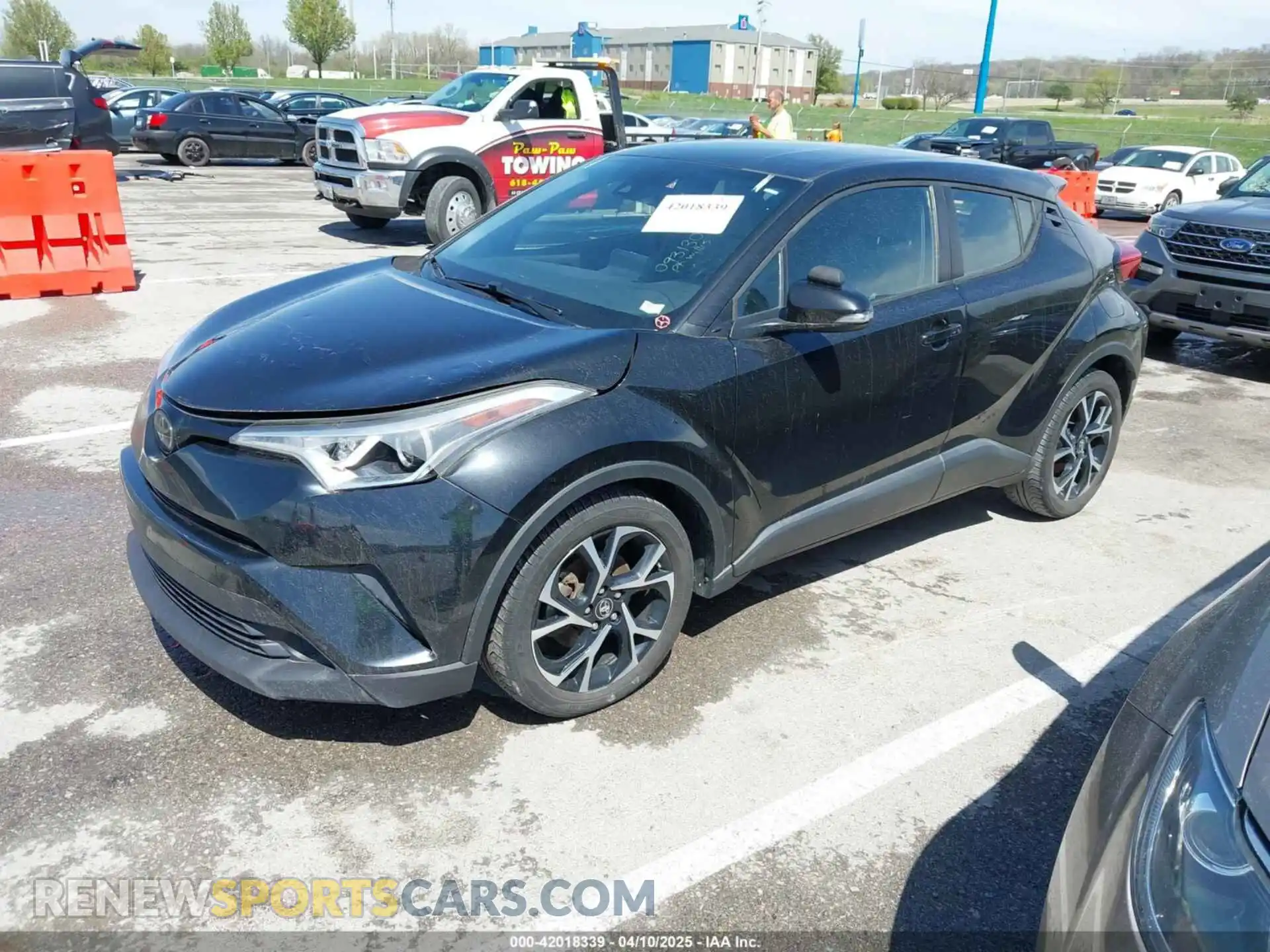 2 Photograph of a damaged car NMTKHMBX1KR093130 TOYOTA C-HR 2019
