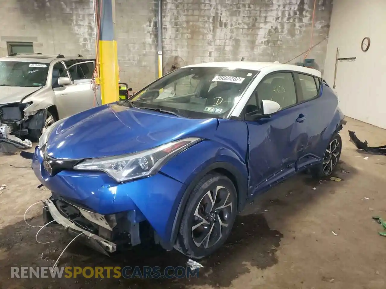 2 Photograph of a damaged car NMTKHMBX1KR094889 TOYOTA C-HR 2019