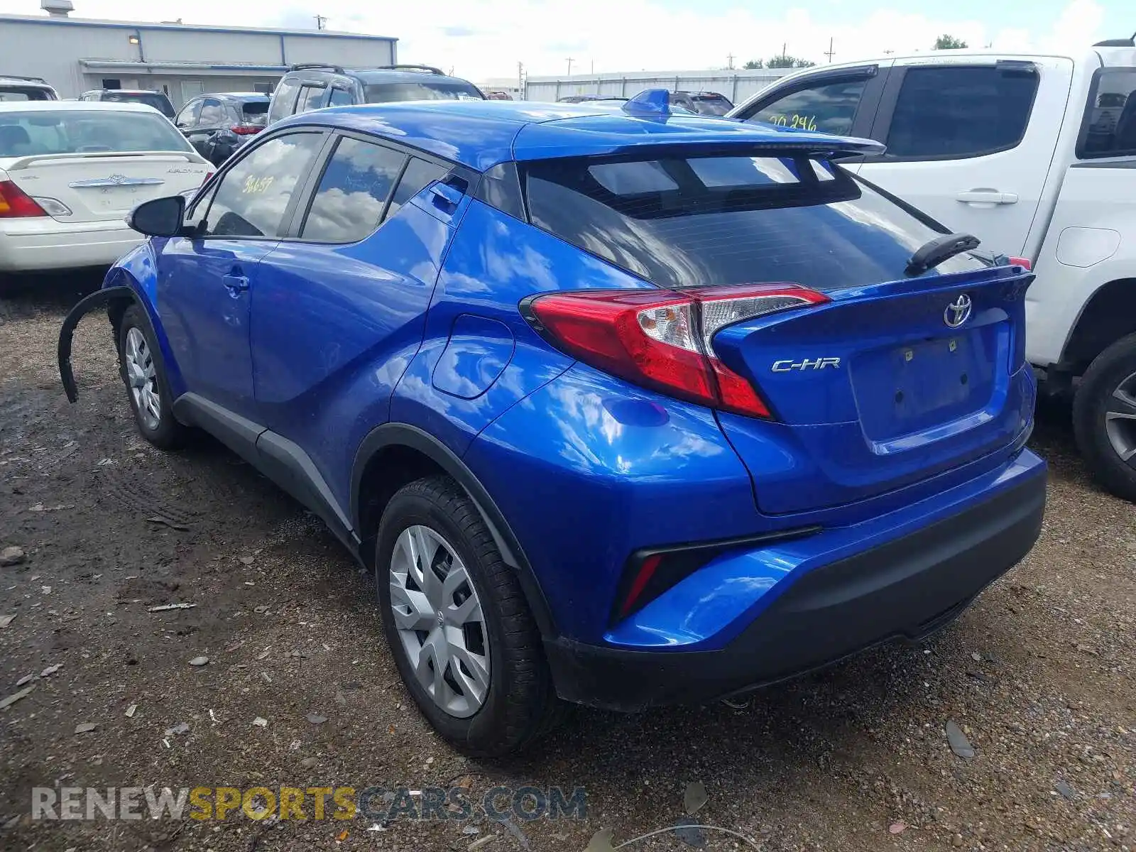 3 Photograph of a damaged car NMTKHMBX1KR098070 TOYOTA C-HR 2019