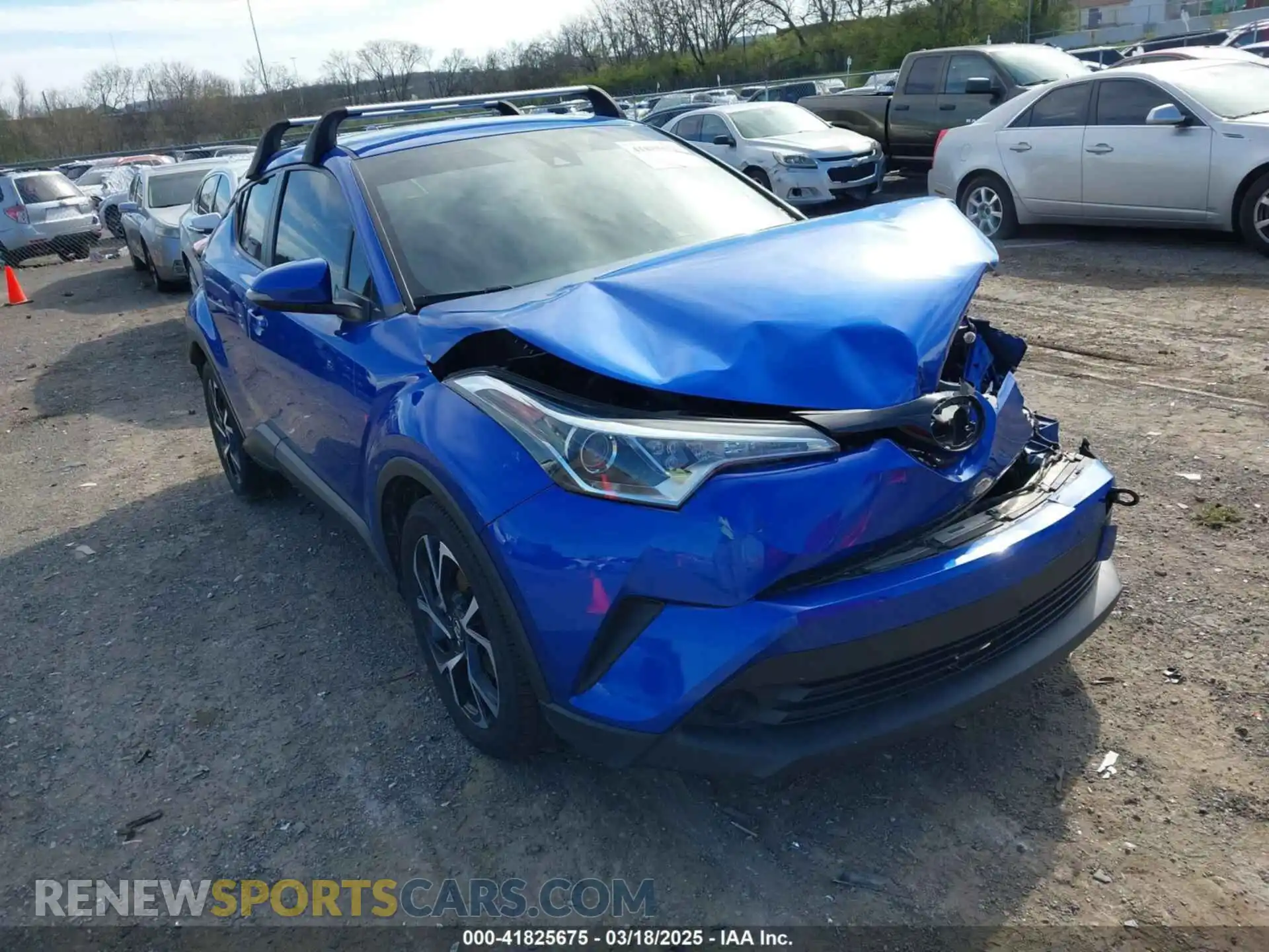 1 Photograph of a damaged car NMTKHMBX2KR091404 TOYOTA C-HR 2019