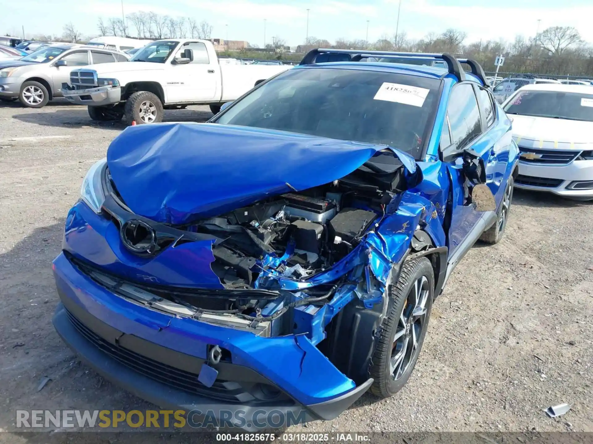 2 Photograph of a damaged car NMTKHMBX2KR091404 TOYOTA C-HR 2019