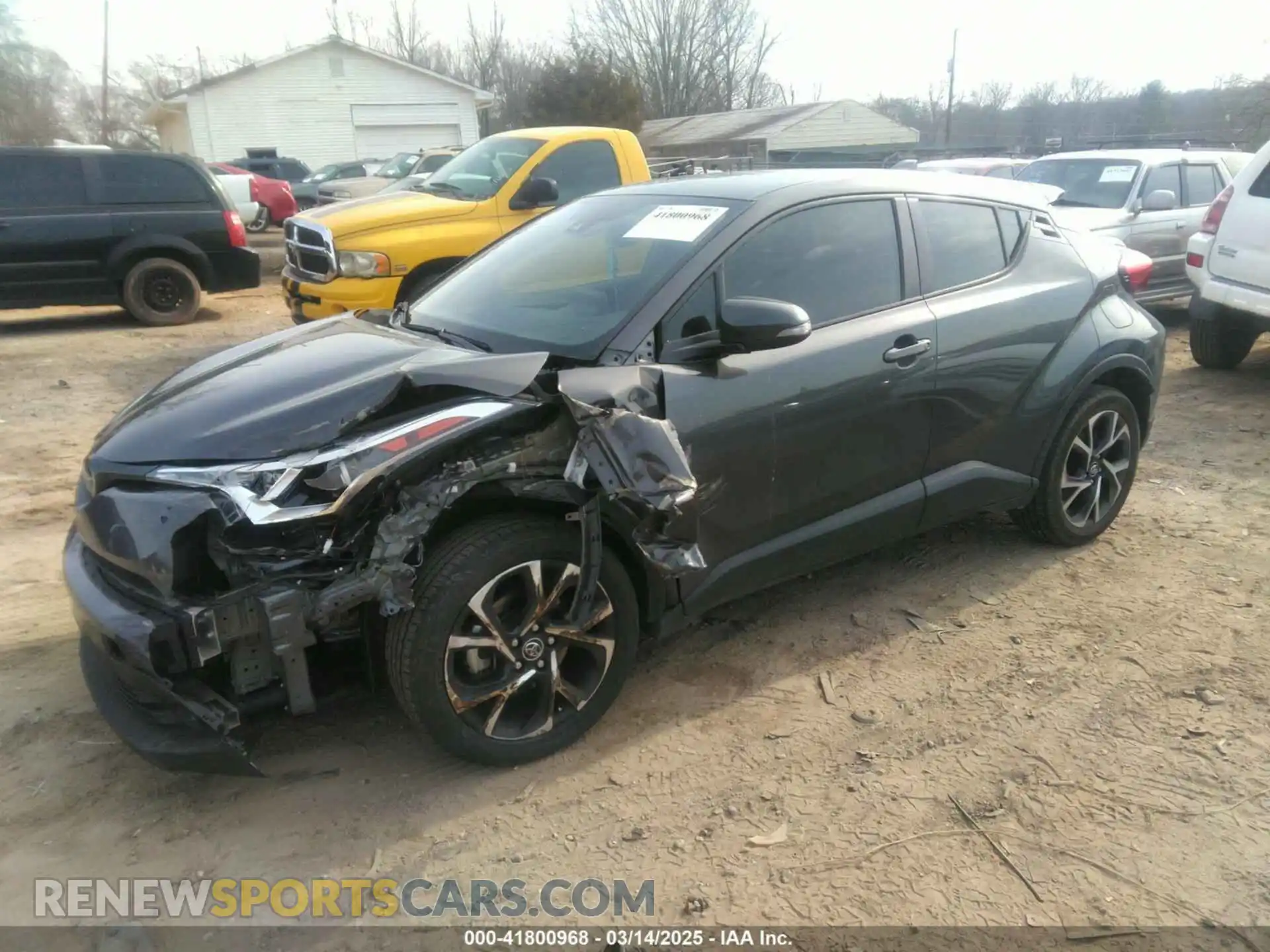 2 Photograph of a damaged car NMTKHMBX2KR091628 TOYOTA C-HR 2019
