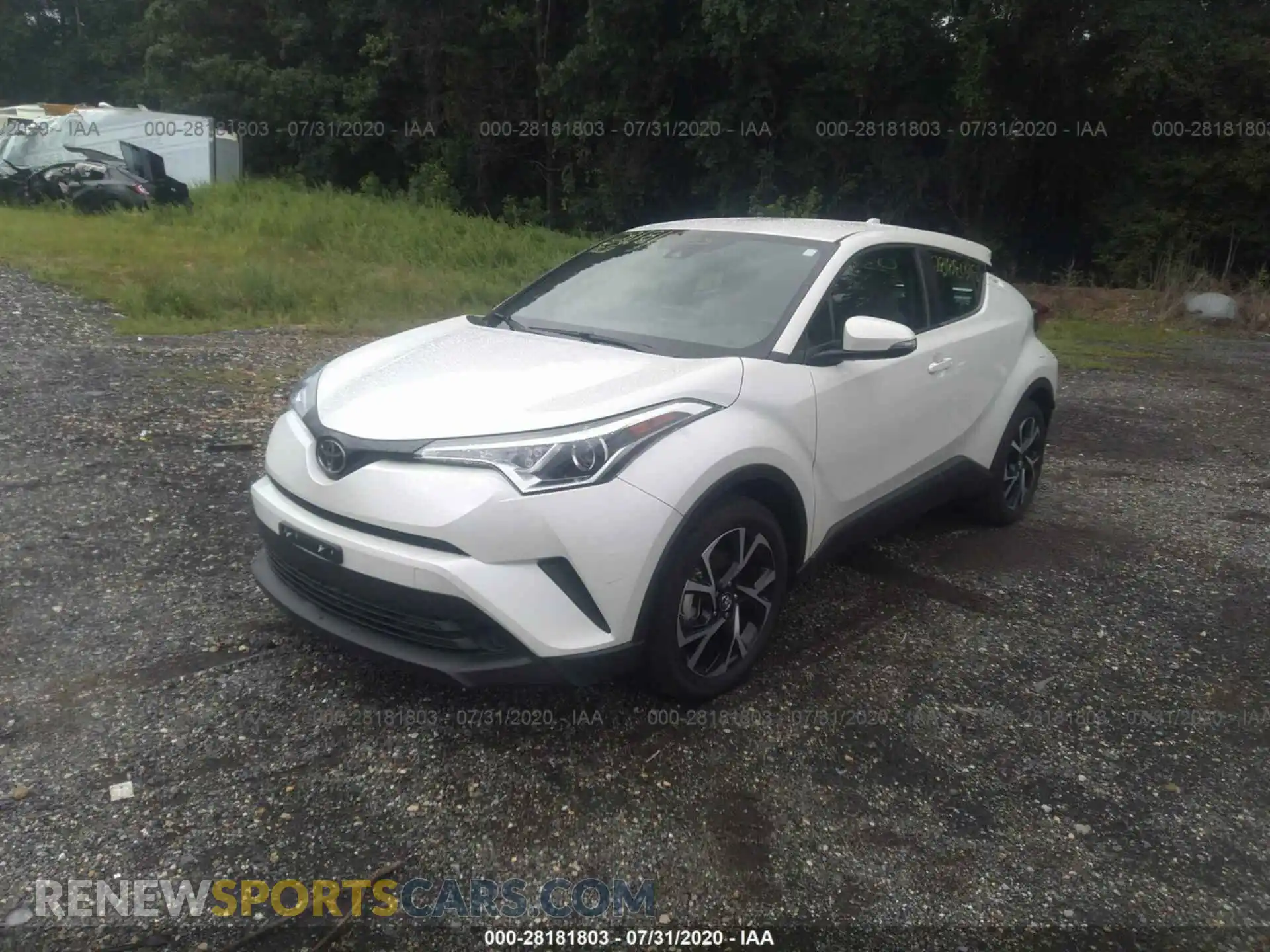 2 Photograph of a damaged car NMTKHMBX2KR095050 TOYOTA C-HR 2019