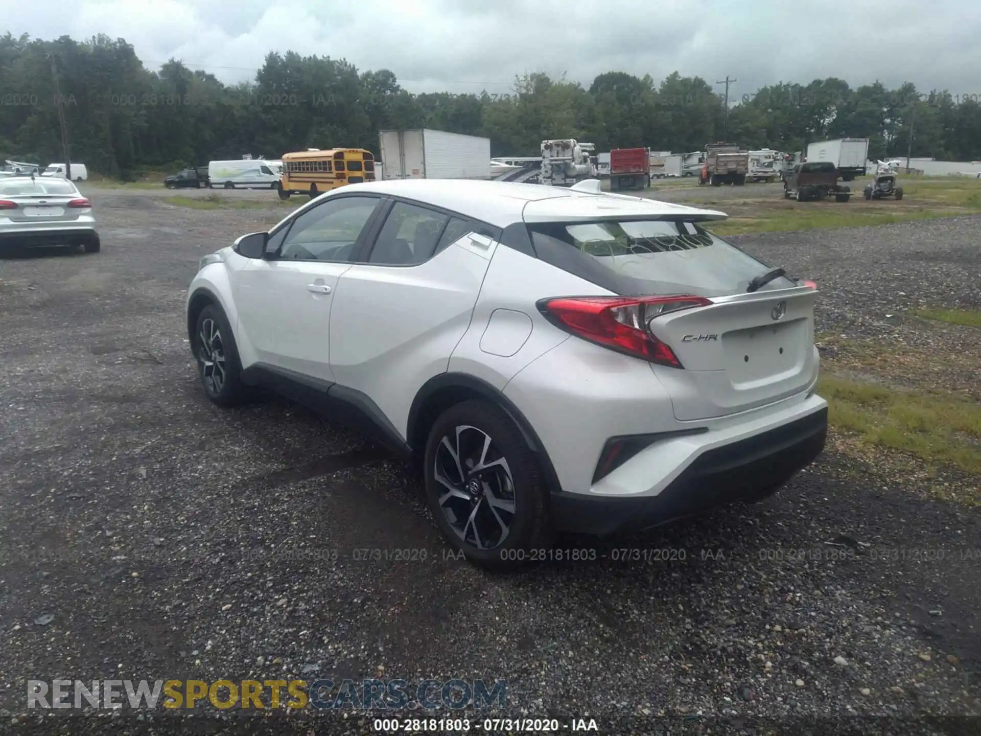 3 Photograph of a damaged car NMTKHMBX2KR095050 TOYOTA C-HR 2019
