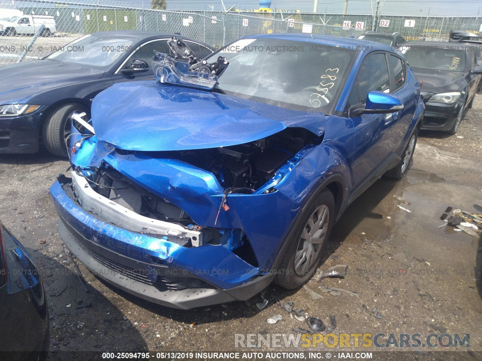 2 Photograph of a damaged car NMTKHMBX3KR075583 TOYOTA C-HR 2019