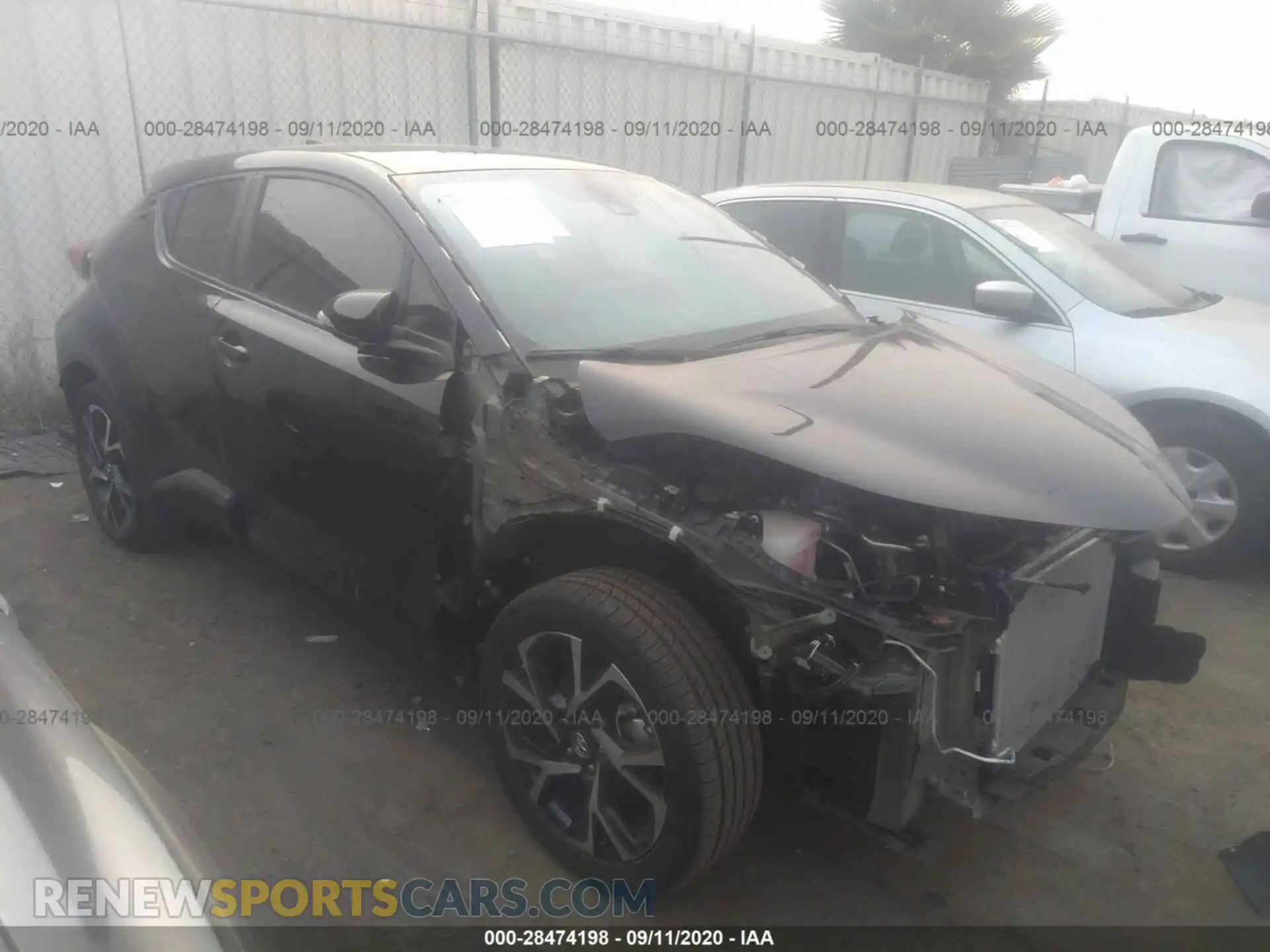 1 Photograph of a damaged car NMTKHMBX3KR091850 TOYOTA C-HR 2019