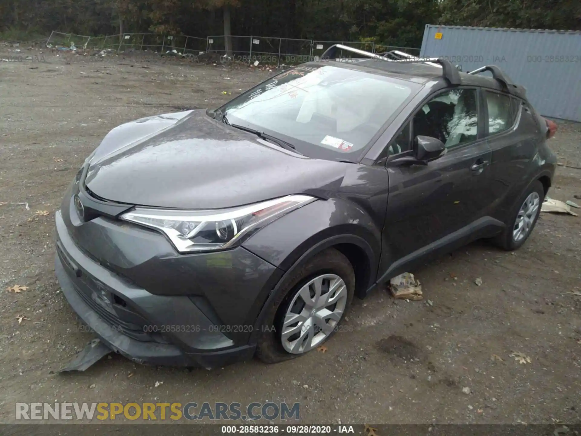 2 Photograph of a damaged car NMTKHMBX3KR097096 TOYOTA C-HR 2019