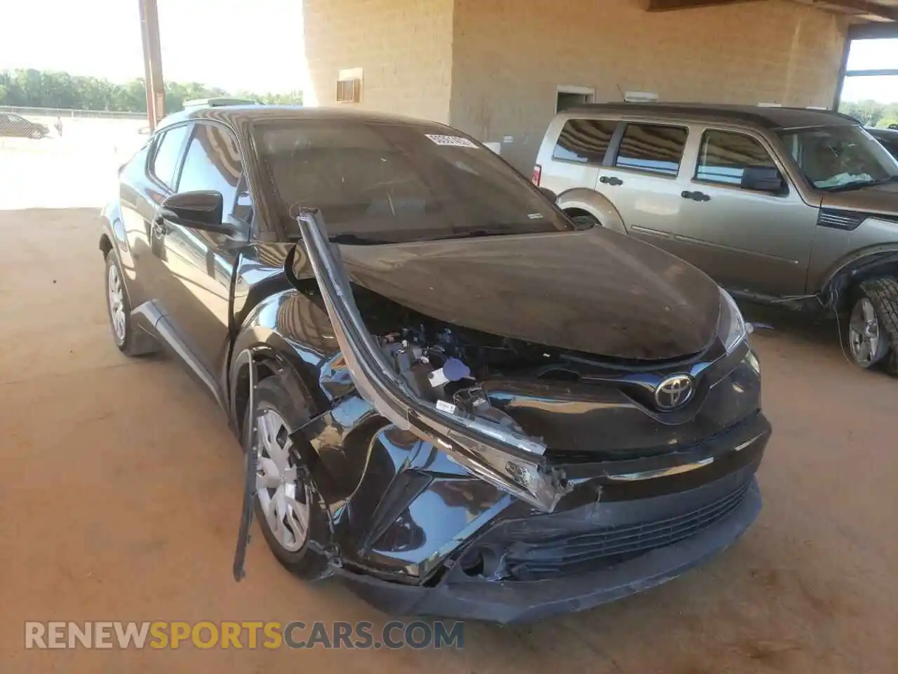 1 Photograph of a damaged car NMTKHMBX3KR097860 TOYOTA C-HR 2019