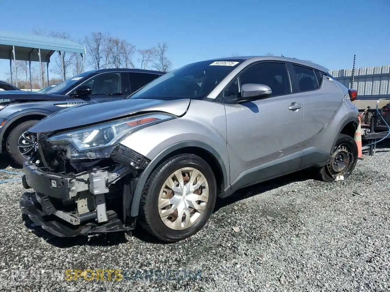 1 Photograph of a damaged car NMTKHMBX3KR098328 TOYOTA C-HR 2019