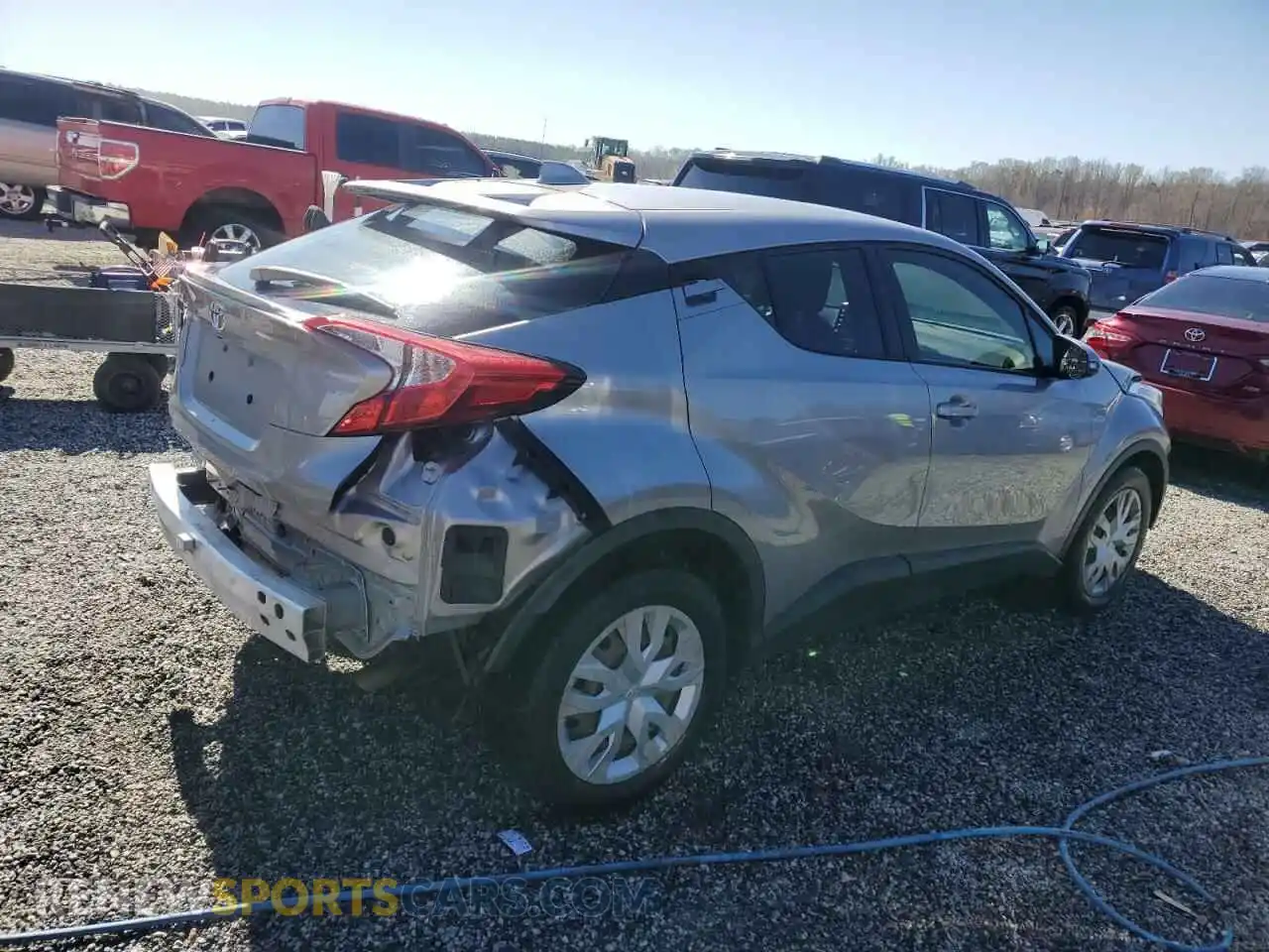 3 Photograph of a damaged car NMTKHMBX3KR098328 TOYOTA C-HR 2019