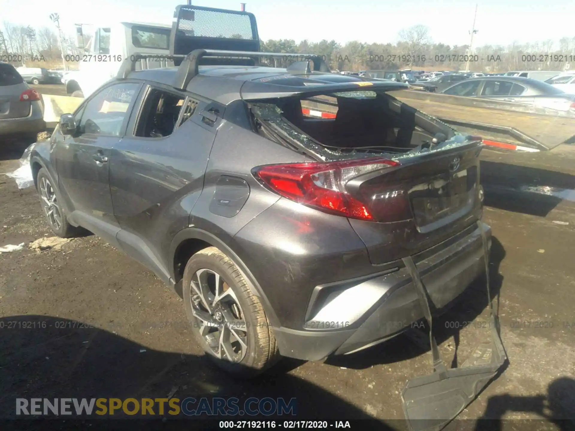 3 Photograph of a damaged car NMTKHMBX4KR090027 TOYOTA C-HR 2019