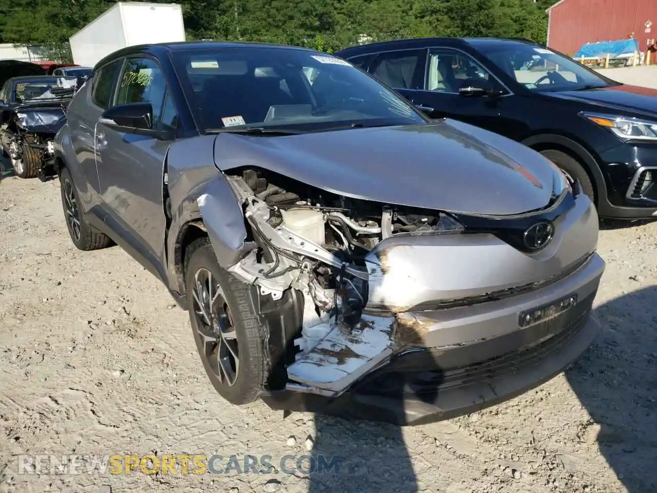 1 Photograph of a damaged car NMTKHMBX4KR090948 TOYOTA C-HR 2019
