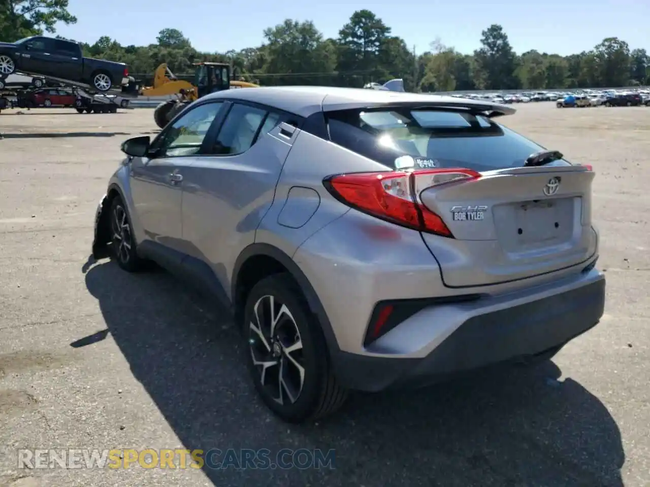 3 Photograph of a damaged car NMTKHMBX4KR093266 TOYOTA C-HR 2019