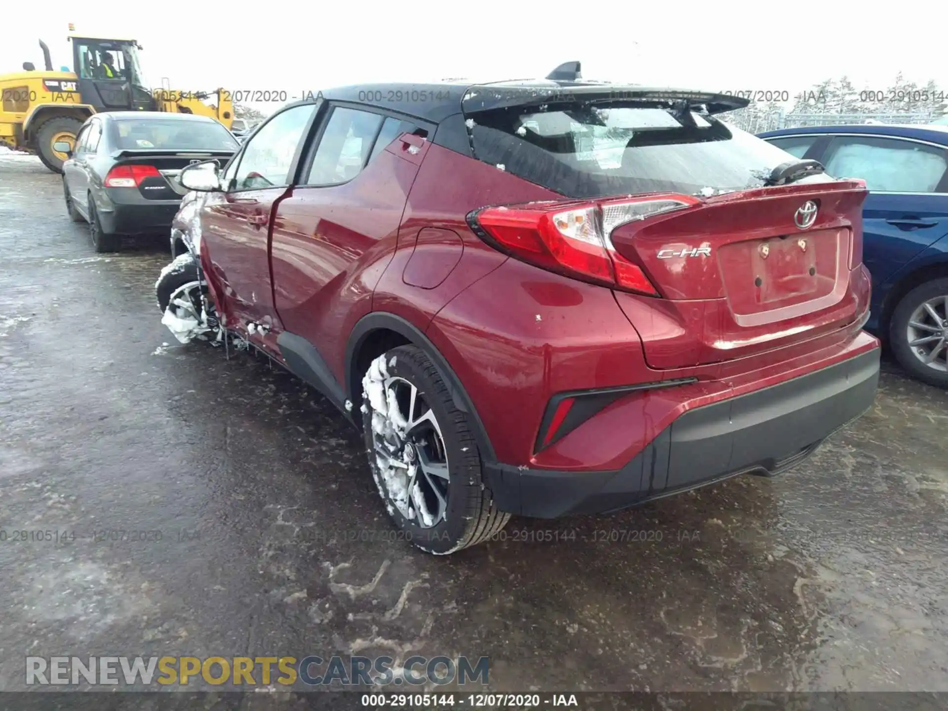 3 Photograph of a damaged car NMTKHMBX4KR097706 TOYOTA C-HR 2019