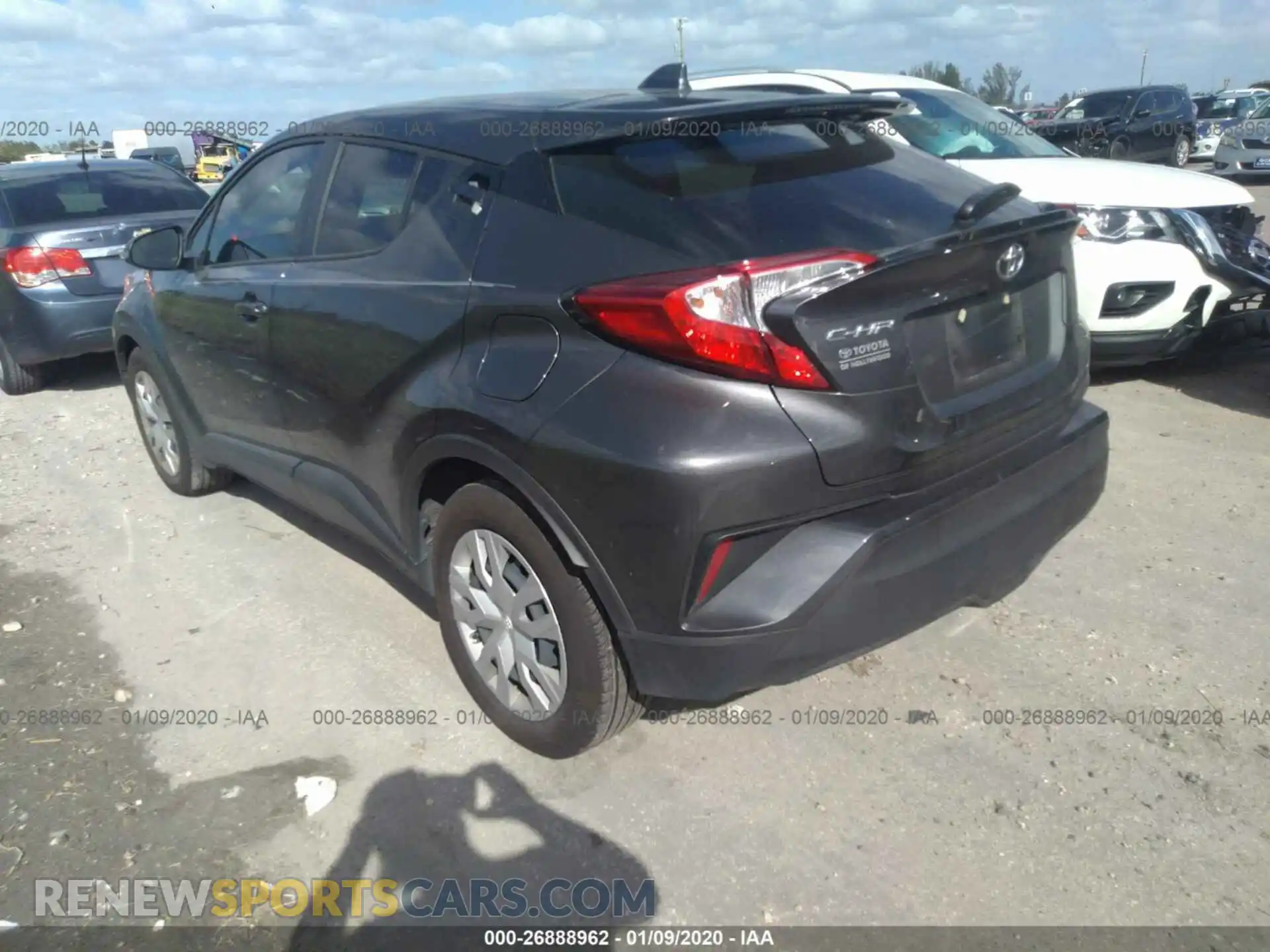 3 Photograph of a damaged car NMTKHMBX5KR090151 TOYOTA C-HR 2019