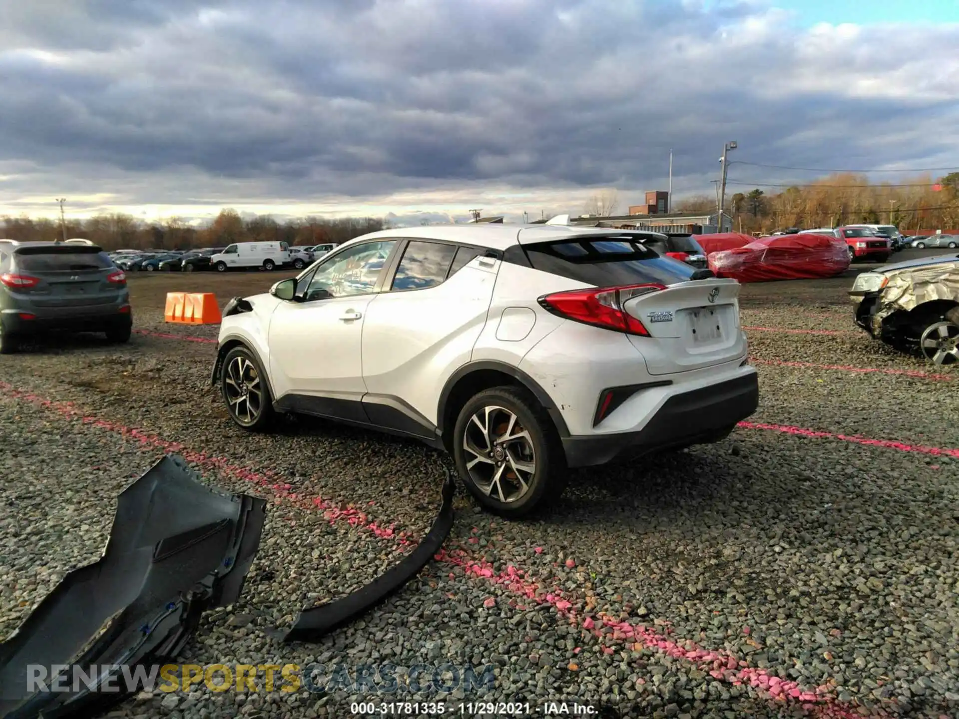 3 Photograph of a damaged car NMTKHMBX5KR090506 TOYOTA C-HR 2019