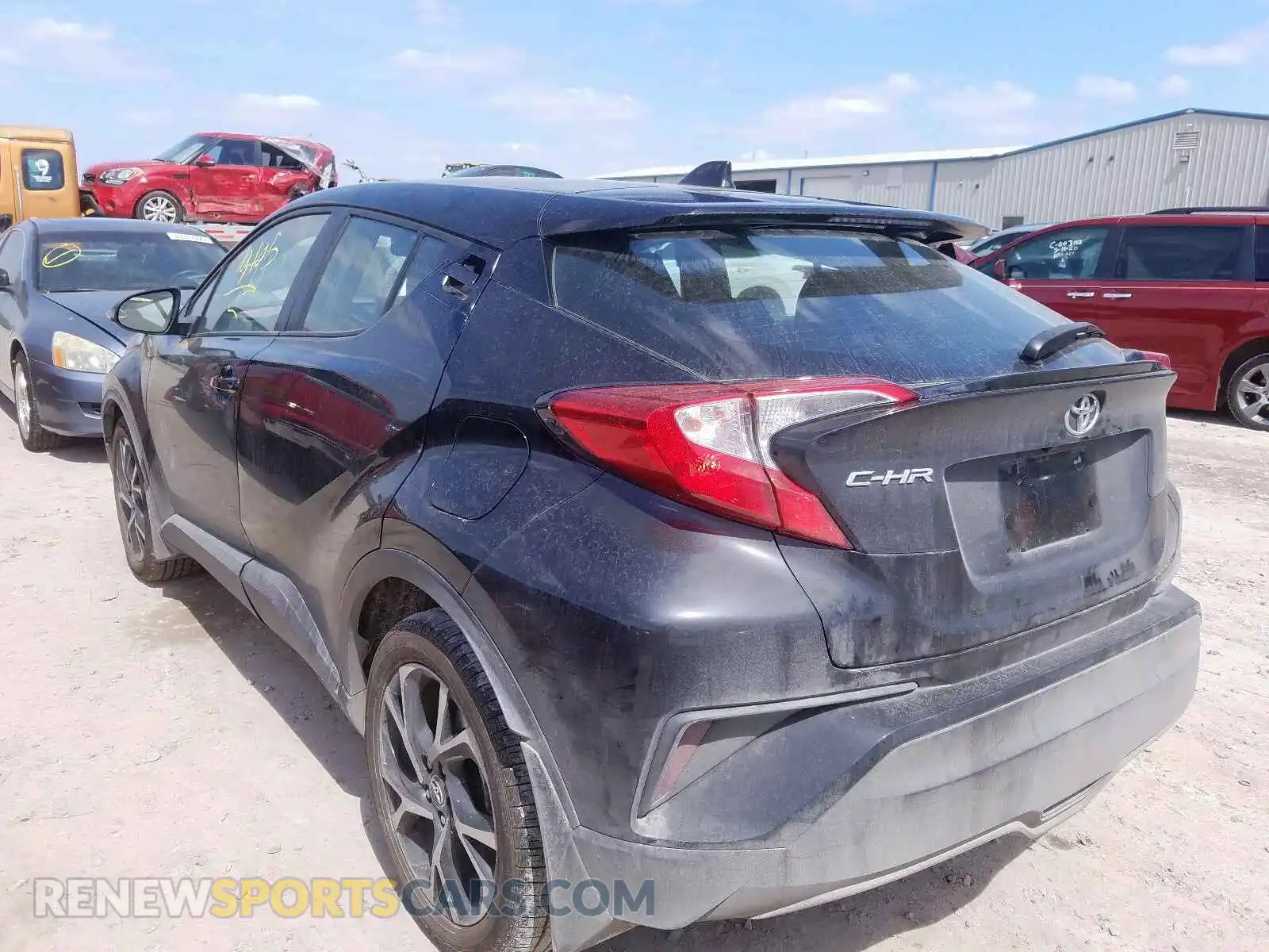 3 Photograph of a damaged car NMTKHMBX5KR091784 TOYOTA C-HR 2019