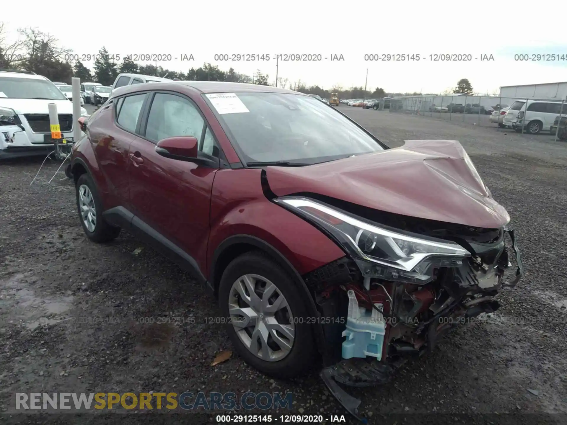 1 Photograph of a damaged car NMTKHMBX5KR091901 TOYOTA C-HR 2019