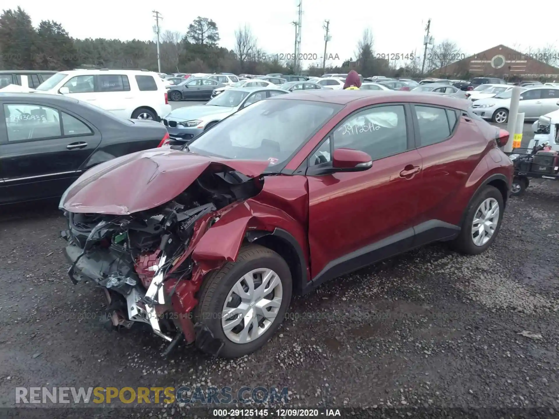 2 Photograph of a damaged car NMTKHMBX5KR091901 TOYOTA C-HR 2019