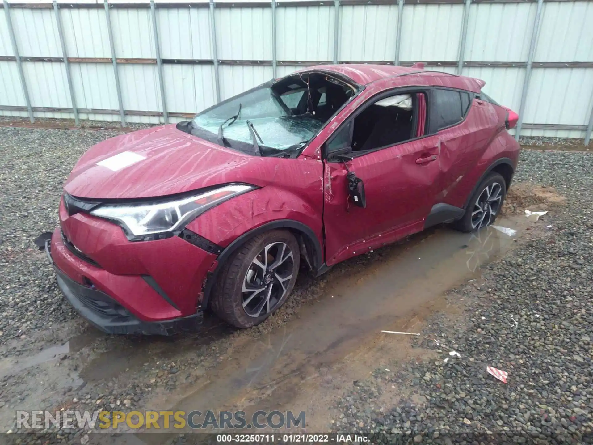 2 Photograph of a damaged car NMTKHMBX5KR092420 TOYOTA C-HR 2019
