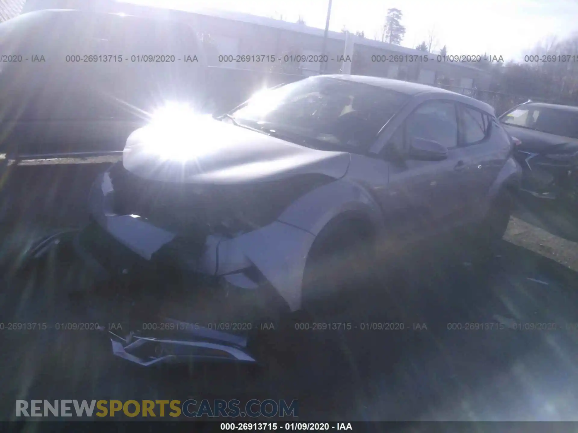 2 Photograph of a damaged car NMTKHMBX5KR092451 TOYOTA C-HR 2019
