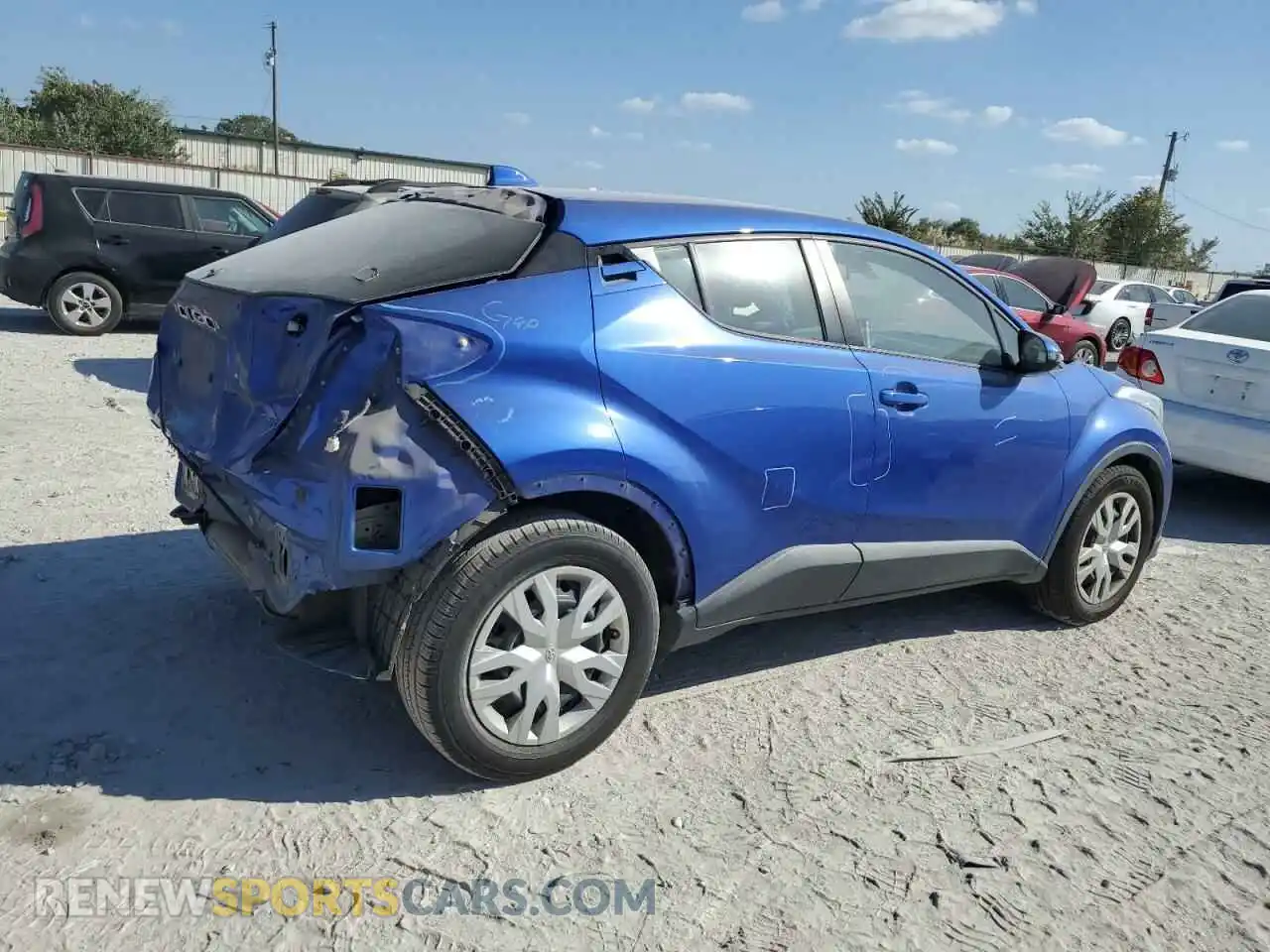 3 Photograph of a damaged car NMTKHMBX5KR098072 TOYOTA C-HR 2019