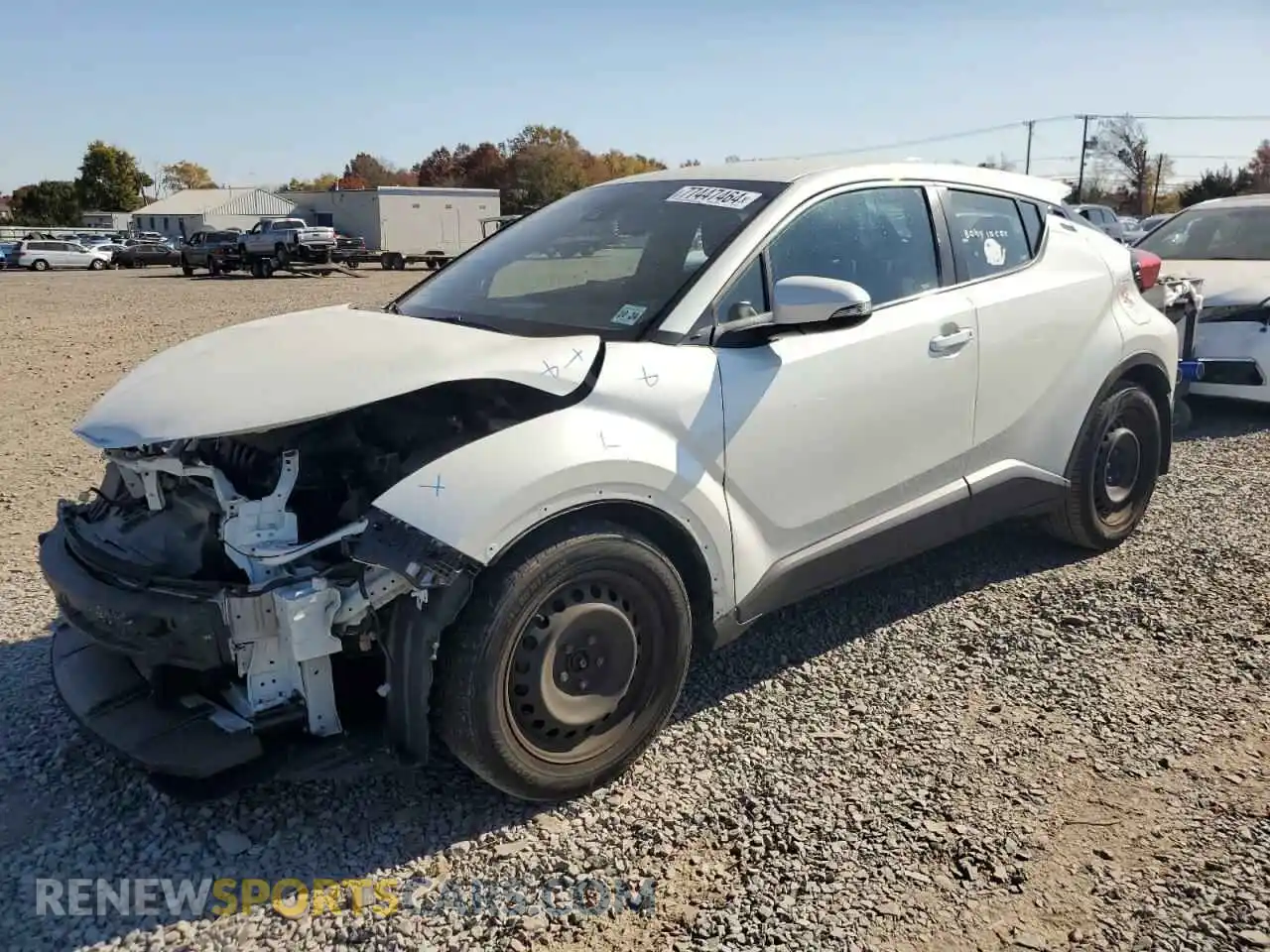 1 Фотография поврежденного автомобиля NMTKHMBX5KR098217 TOYOTA C-HR 2019