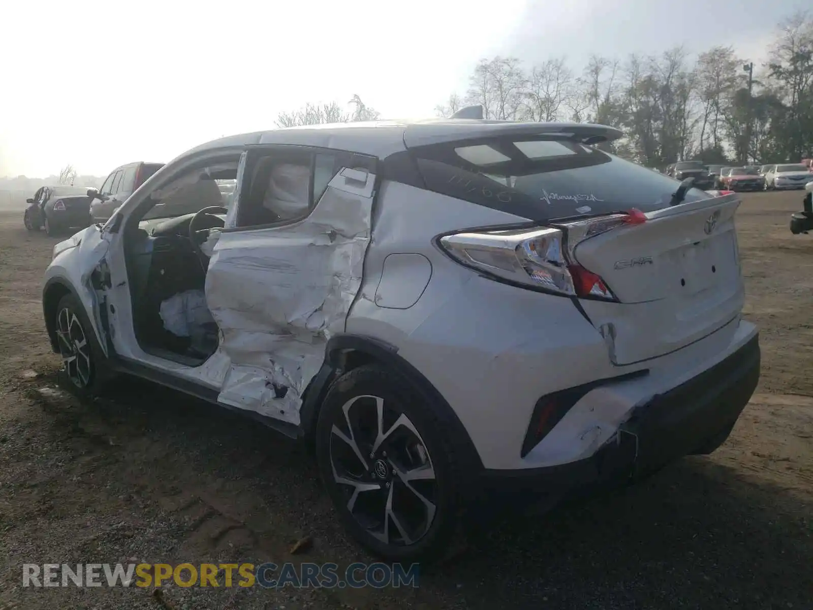 3 Photograph of a damaged car NMTKHMBX6KR094516 TOYOTA C-HR 2019