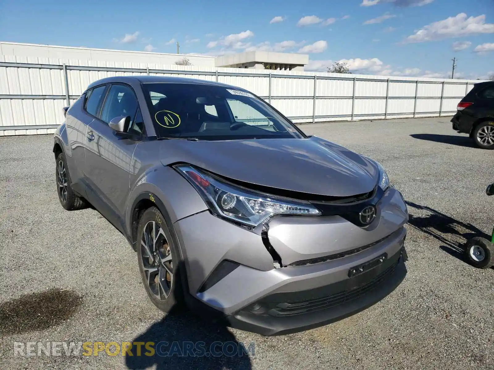 1 Photograph of a damaged car NMTKHMBX6KR097108 TOYOTA C-HR 2019