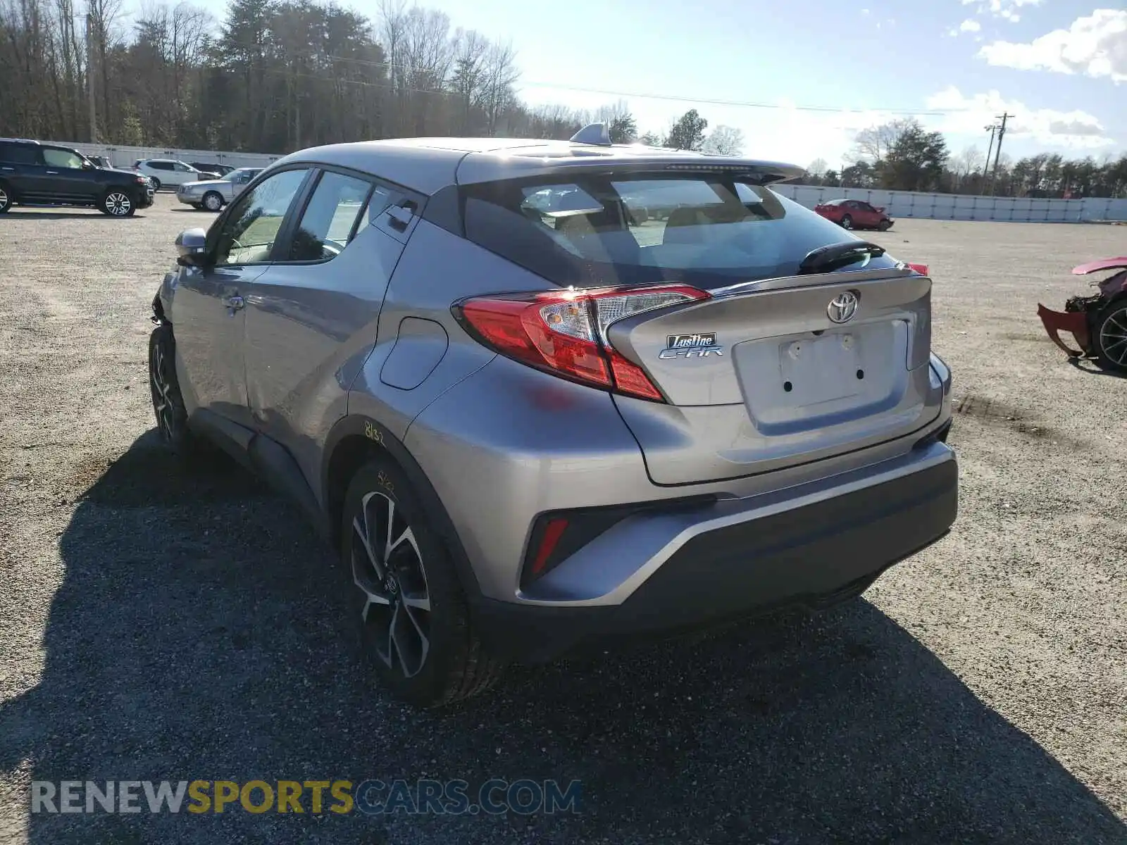 3 Photograph of a damaged car NMTKHMBX6KR097108 TOYOTA C-HR 2019