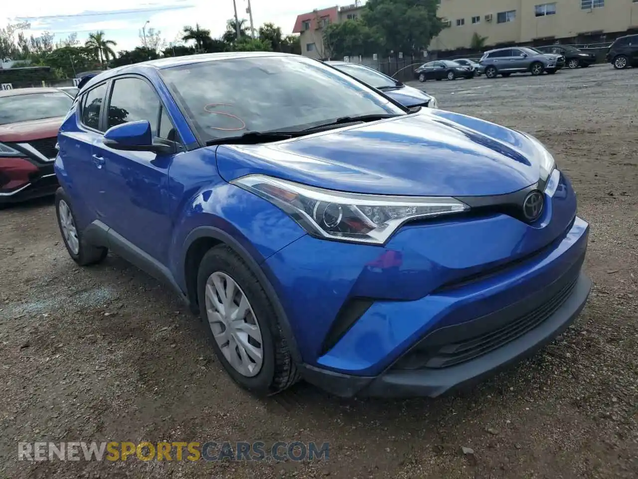 1 Photograph of a damaged car NMTKHMBX6KR097593 TOYOTA C-HR 2019