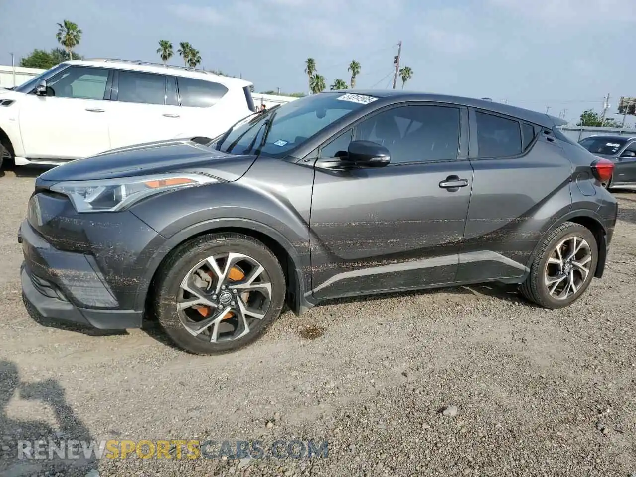 1 Photograph of a damaged car NMTKHMBX7KR091916 TOYOTA C-HR 2019