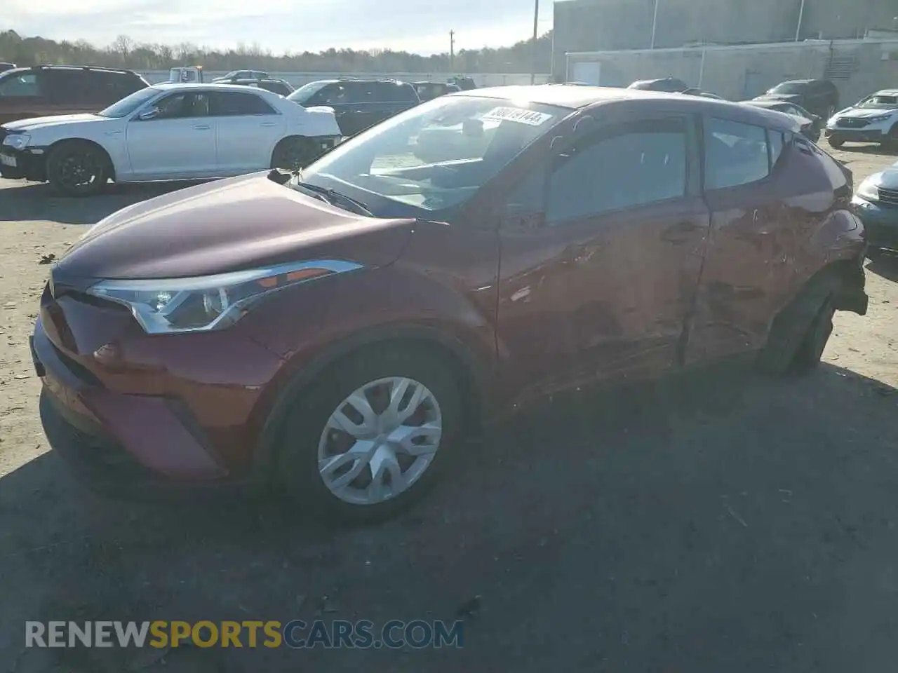 1 Photograph of a damaged car NMTKHMBX7KR092029 TOYOTA C-HR 2019