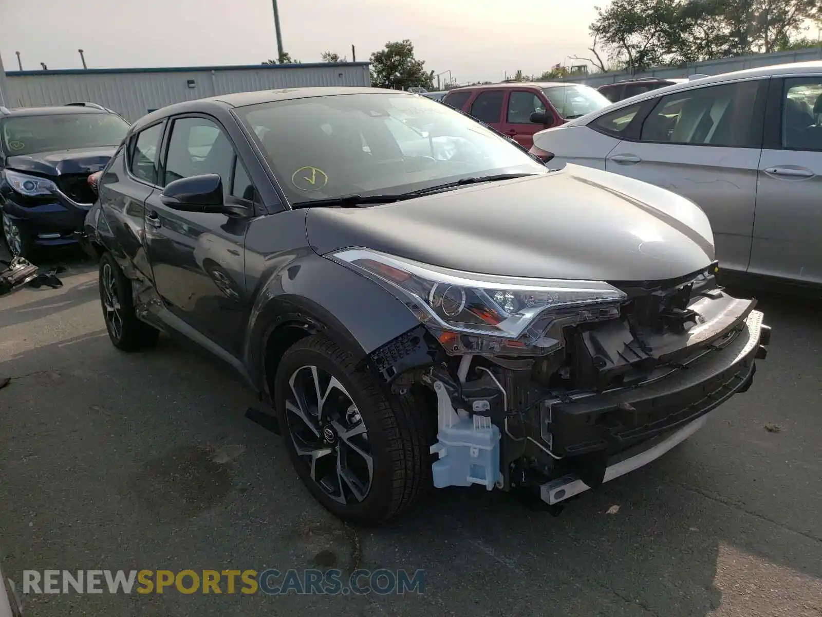 1 Photograph of a damaged car NMTKHMBX7KR092743 TOYOTA C-HR 2019