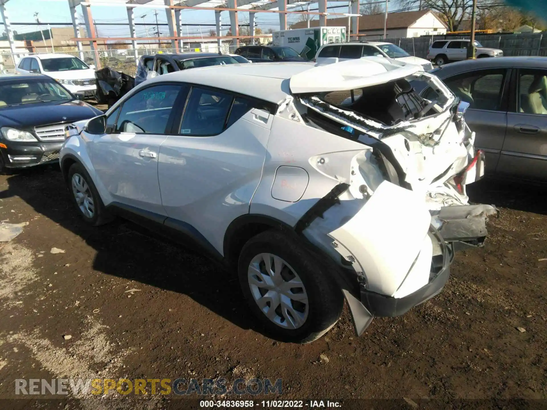 3 Photograph of a damaged car NMTKHMBX7KR095738 TOYOTA C-HR 2019