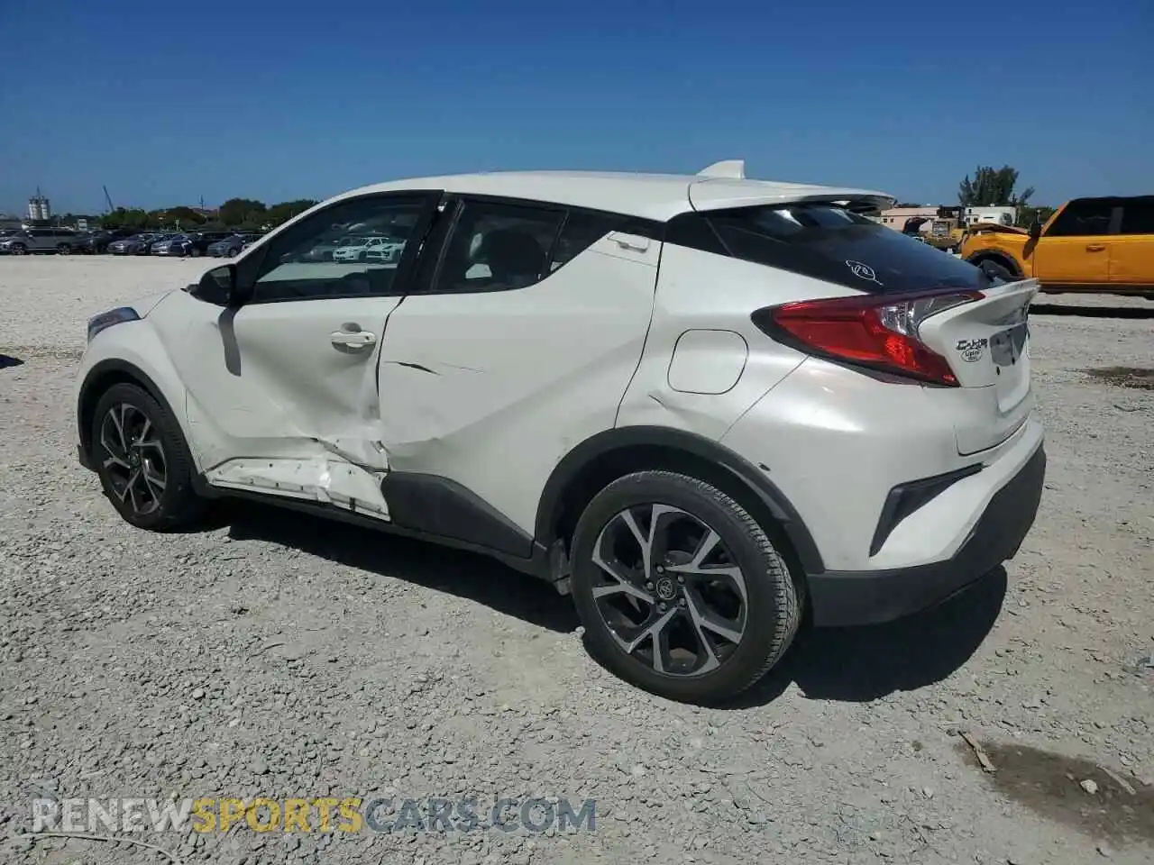 2 Photograph of a damaged car NMTKHMBX7KR096940 TOYOTA C-HR 2019