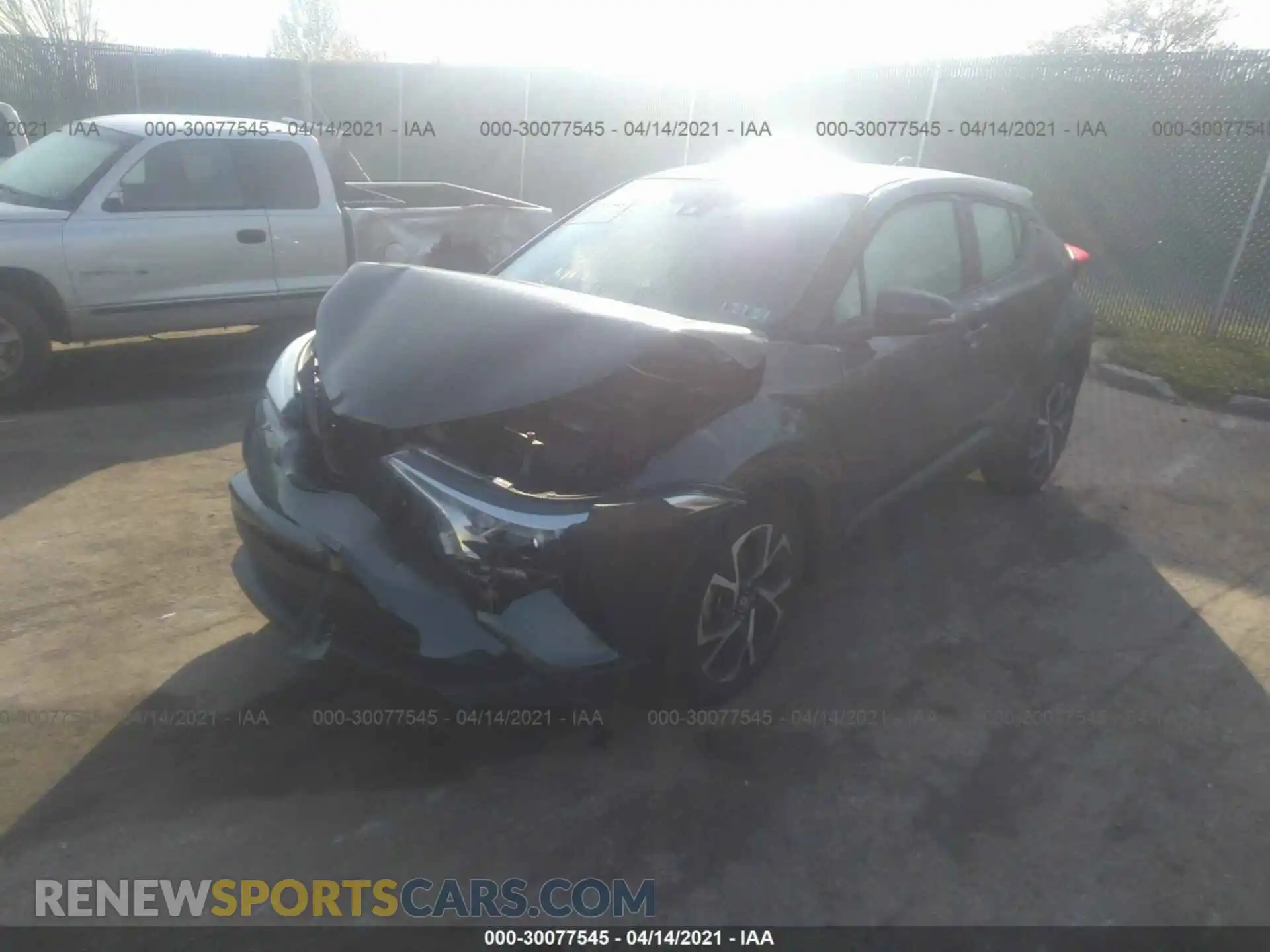 2 Photograph of a damaged car NMTKHMBX8KR090225 TOYOTA C-HR 2019