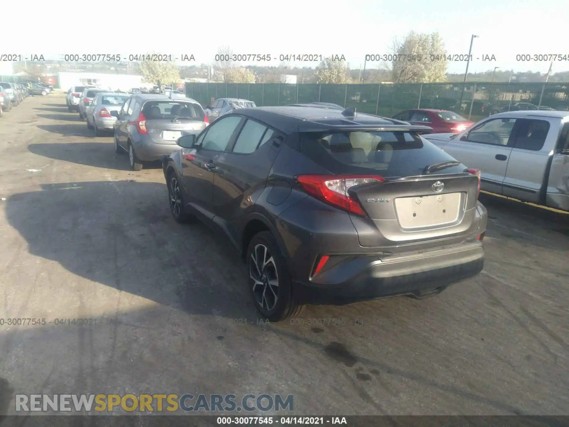 3 Photograph of a damaged car NMTKHMBX8KR090225 TOYOTA C-HR 2019