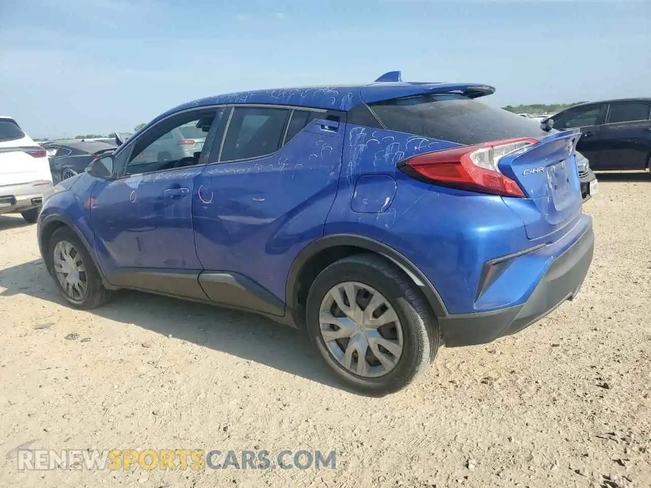 2 Photograph of a damaged car NMTKHMBX8KR097773 TOYOTA C-HR 2019