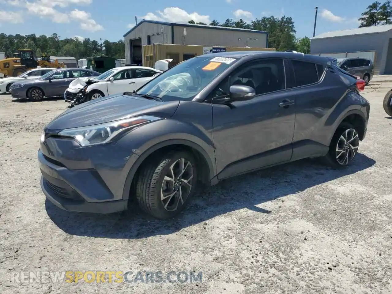 1 Фотография поврежденного автомобиля NMTKHMBX8KR098289 TOYOTA C-HR 2019