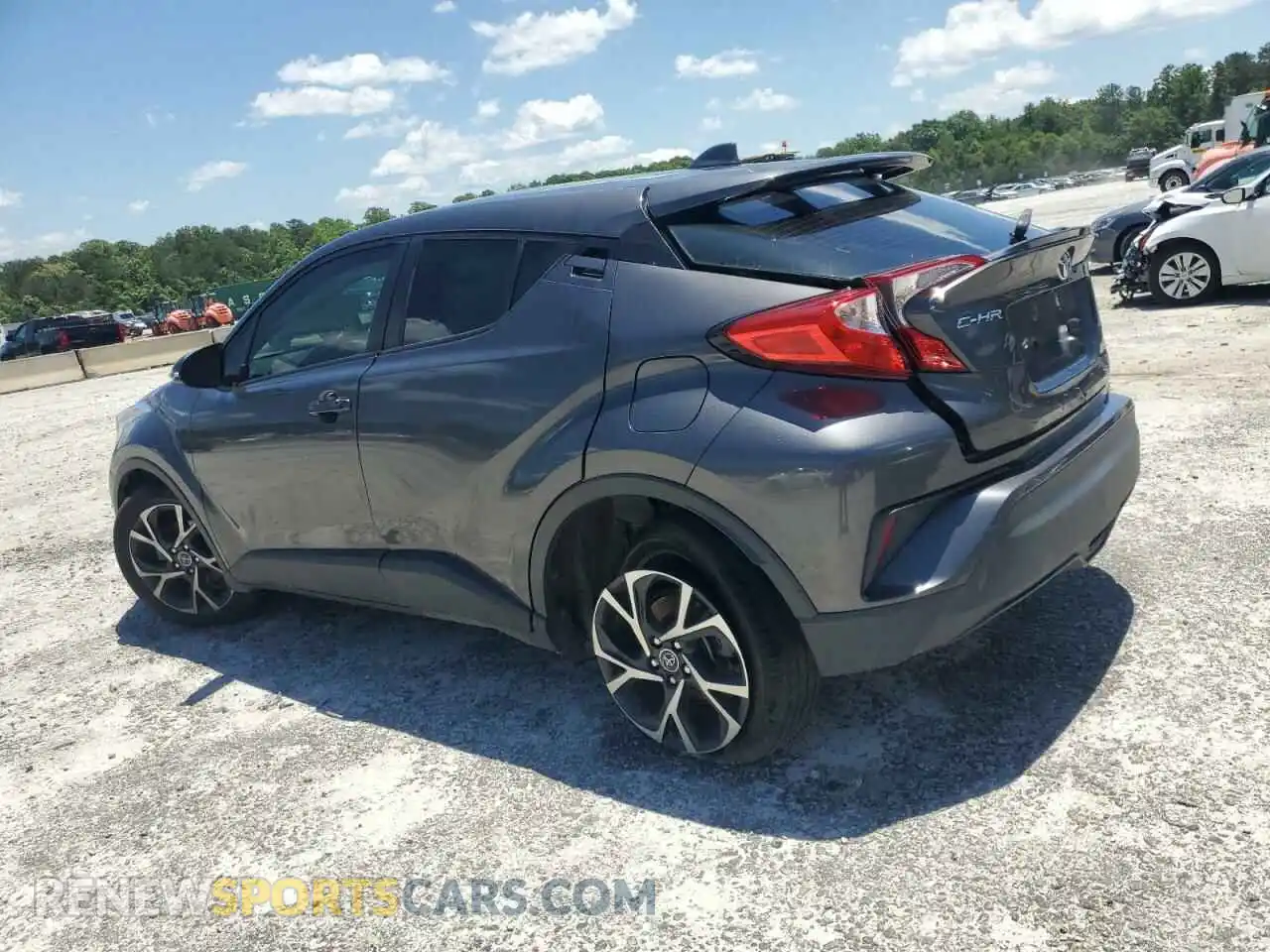 2 Фотография поврежденного автомобиля NMTKHMBX8KR098289 TOYOTA C-HR 2019