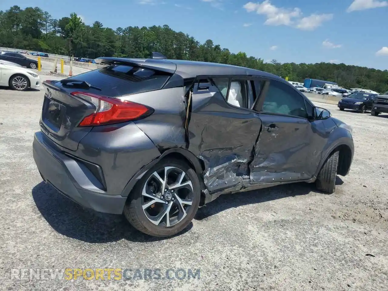 3 Фотография поврежденного автомобиля NMTKHMBX8KR098289 TOYOTA C-HR 2019