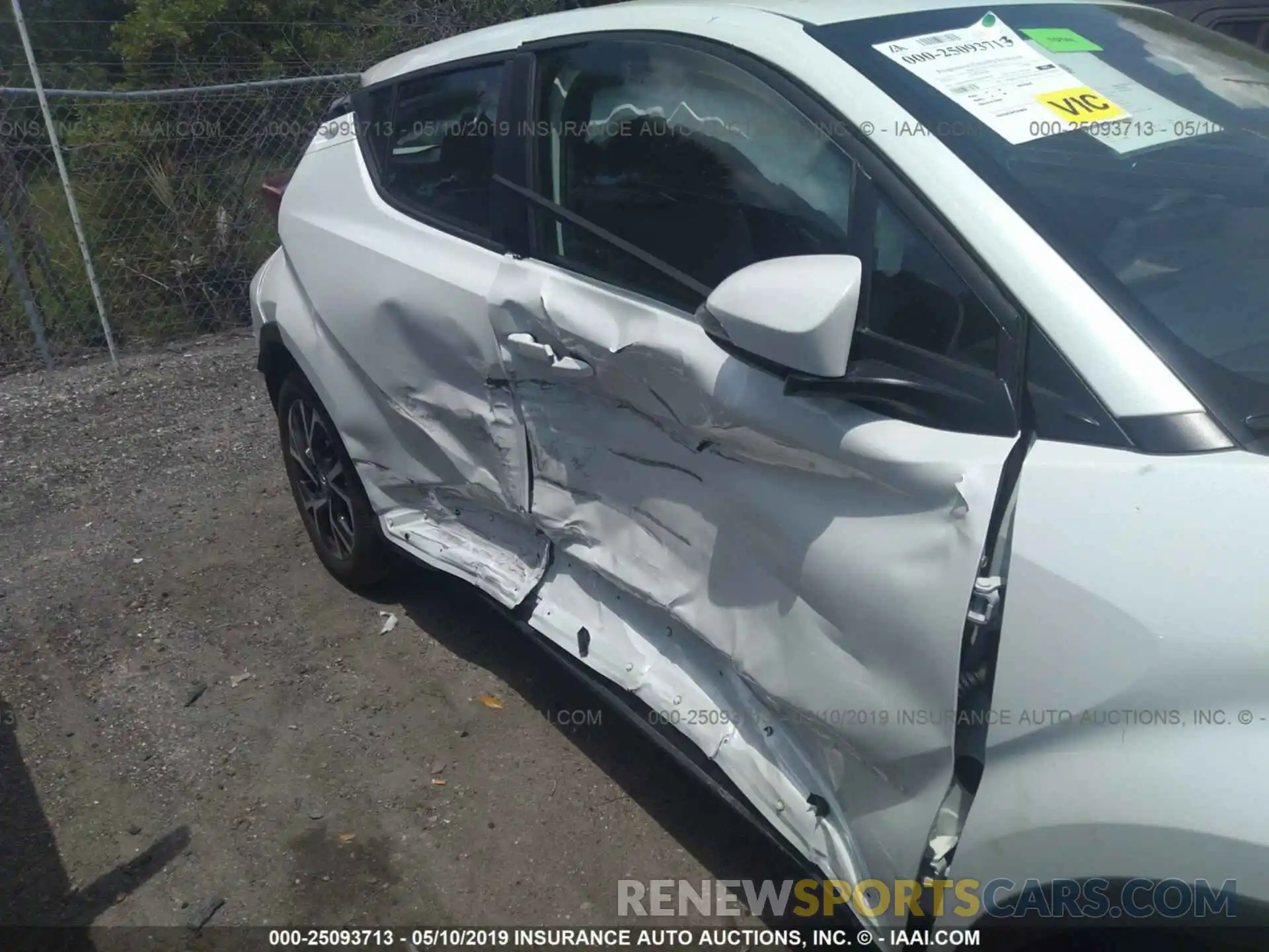 6 Photograph of a damaged car NMTKHMBX9KR080898 TOYOTA C-HR 2019