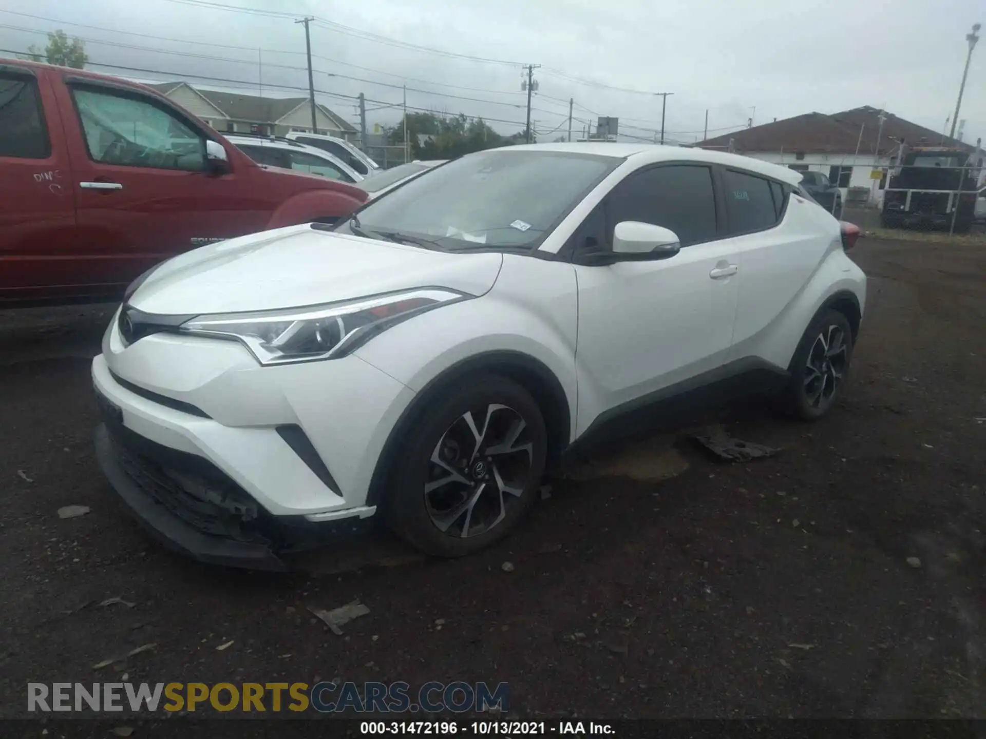 2 Photograph of a damaged car NMTKHMBX9KR090864 TOYOTA C-HR 2019