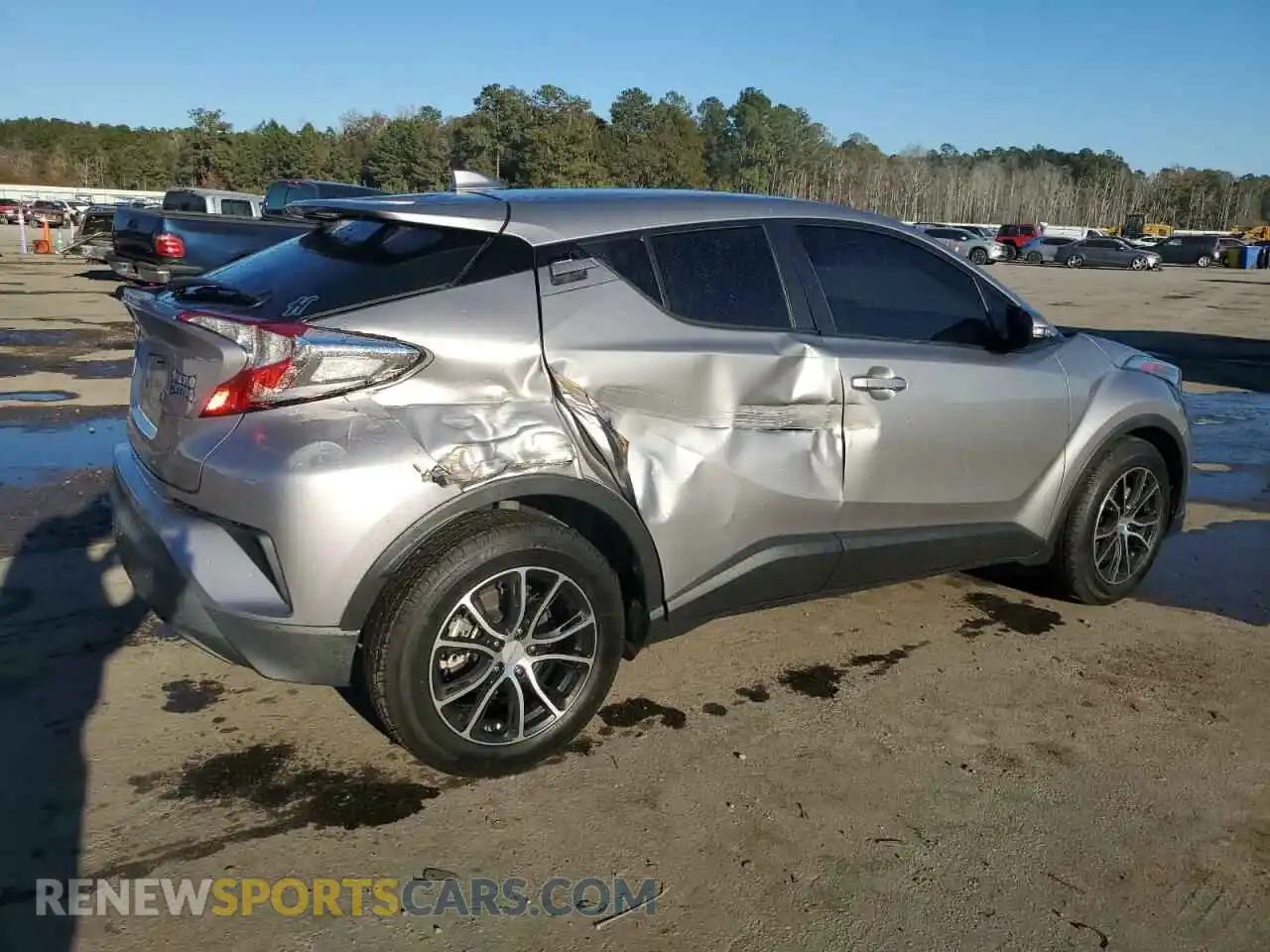 3 fotografías del automóvil dañado NMTKHMBX9KR091383 TOYOTA C-HR 2019