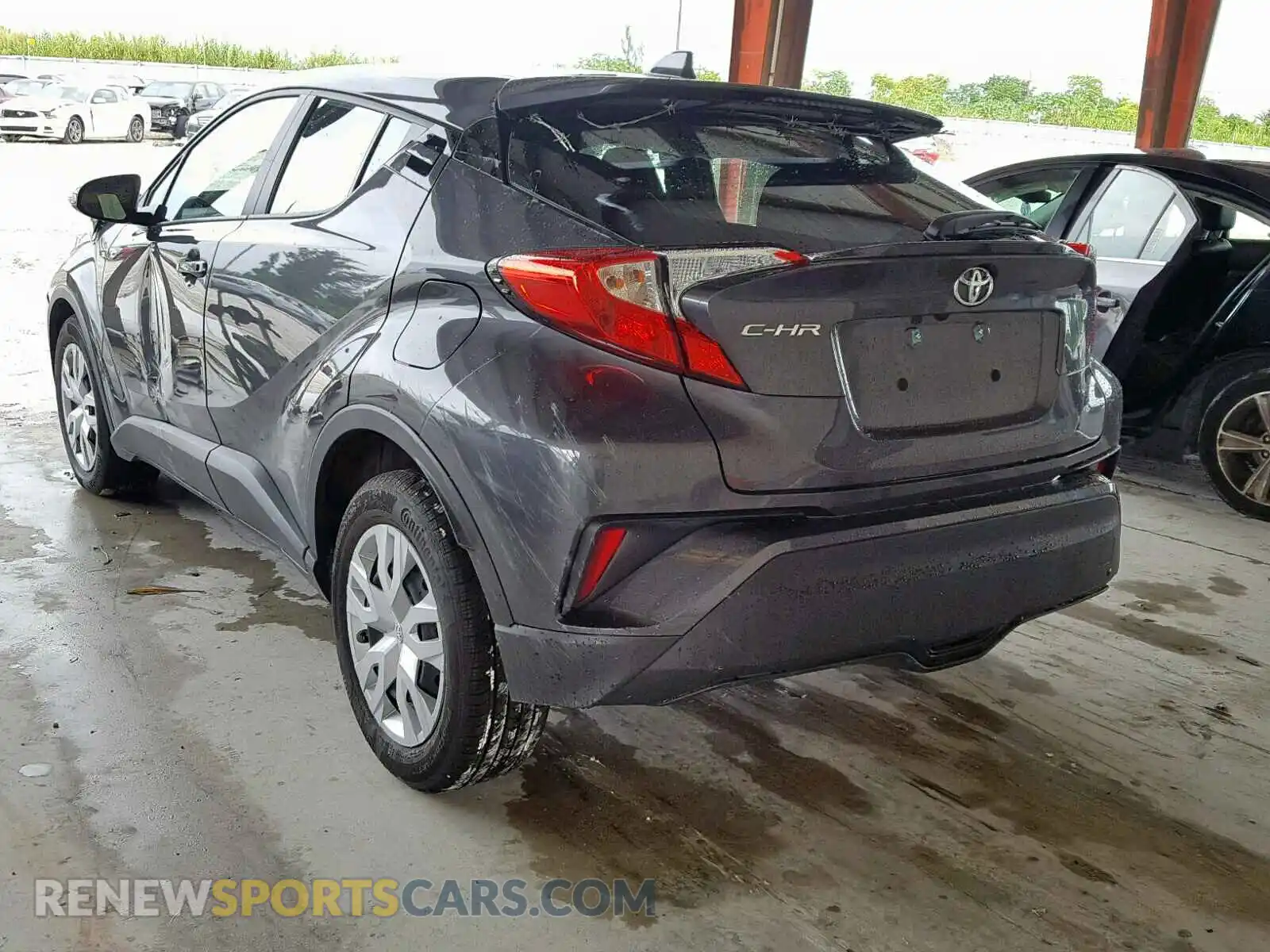 3 Photograph of a damaged car NMTKHMBX9KR091657 TOYOTA C-HR 2019