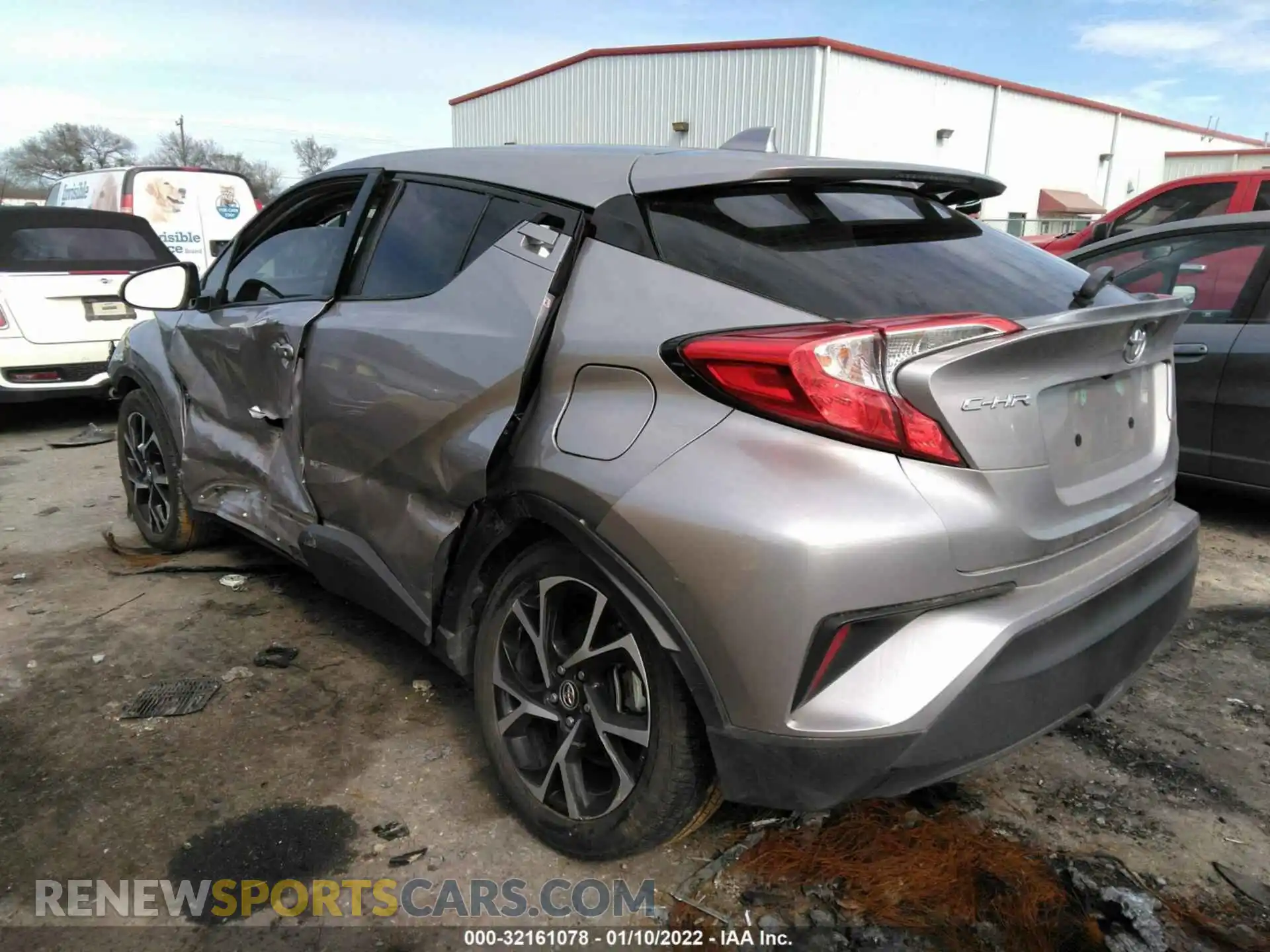 3 Photograph of a damaged car NMTKHMBX9KR092274 TOYOTA C-HR 2019
